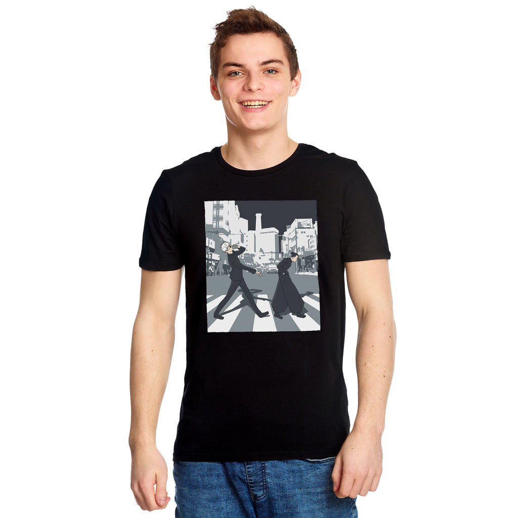 Zdjęcie produktu Crosswalk T-Shirt dla fanów Jujutsu Kaisen czarne