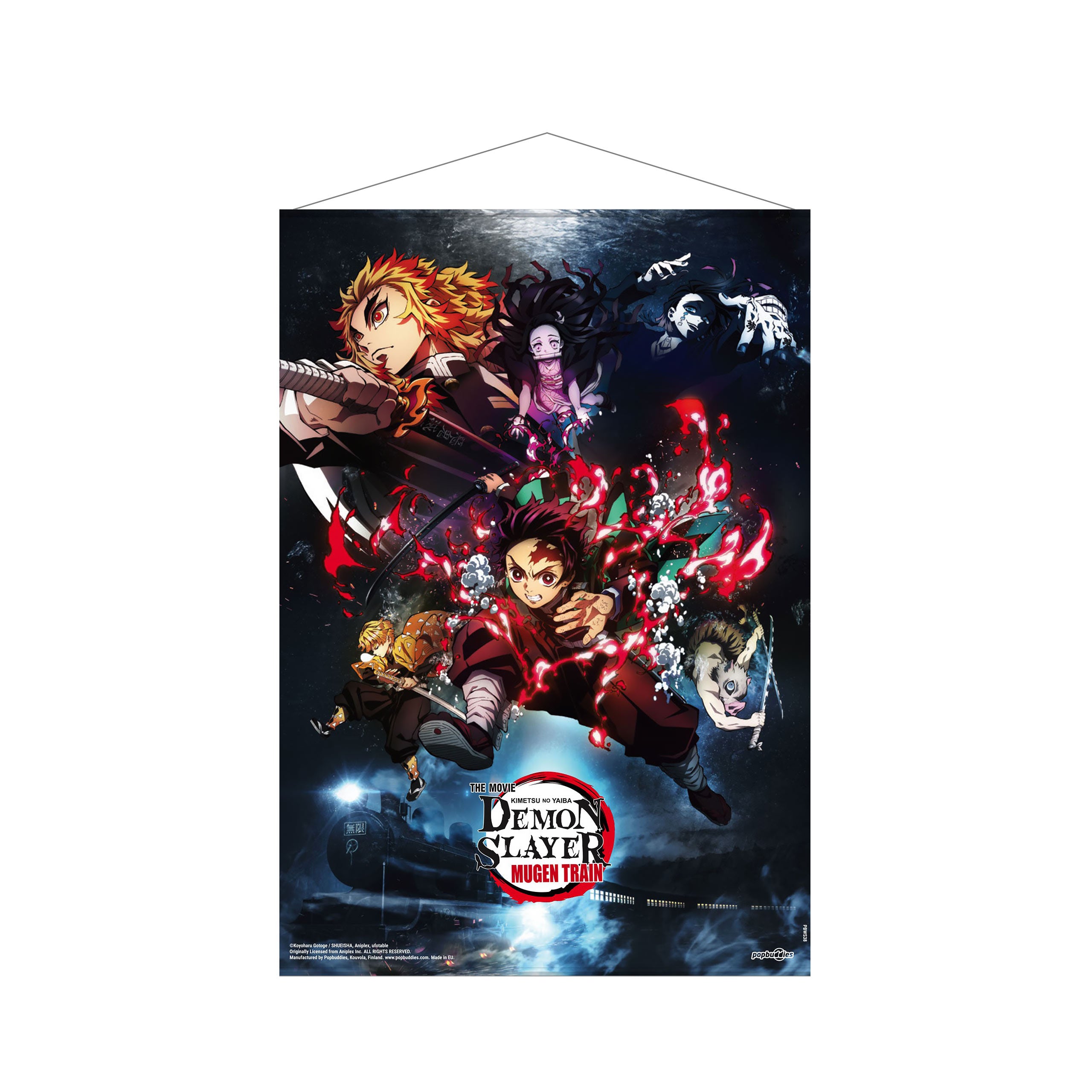 Zdjęcie produktu Demon Slayer - Mugen Train Key Visual Wall Scroll