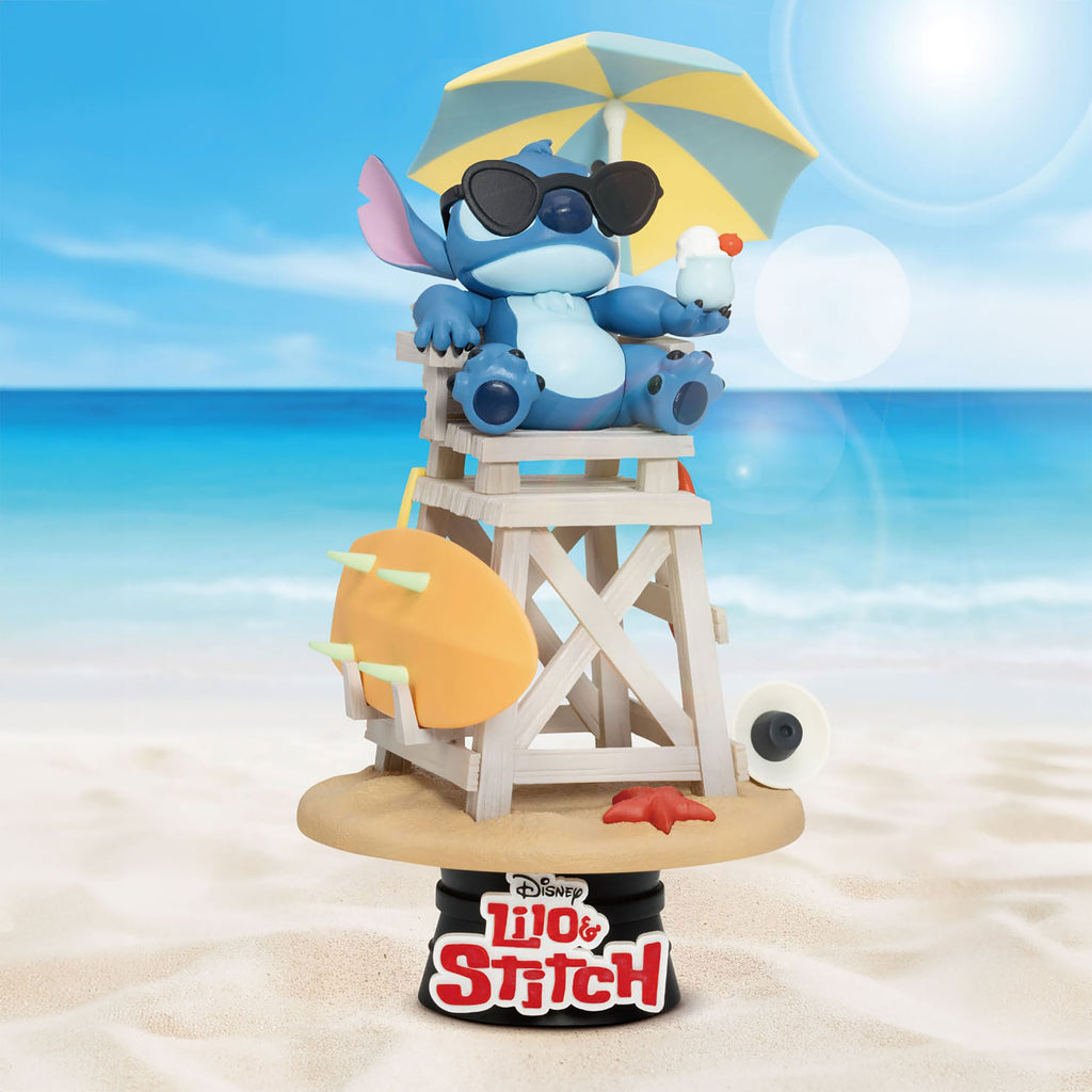 Zdjęcie produktu Stitch Summer Vibe D-Stage Diorama Figurka - Lilo & Stitch