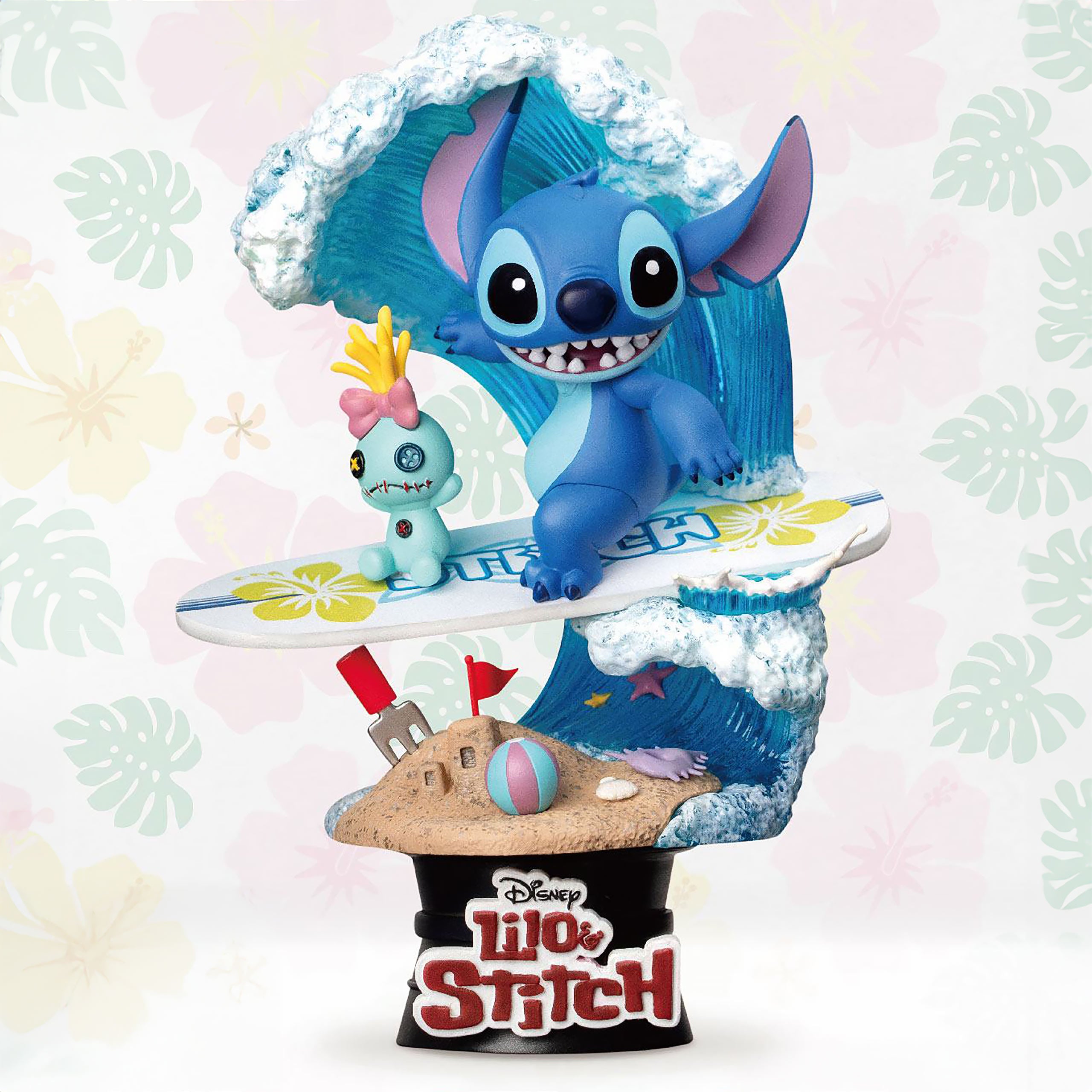 Zdjęcie produktu Surfer Stitch D-Stage Diorama Figurka - Lilo & Stitch