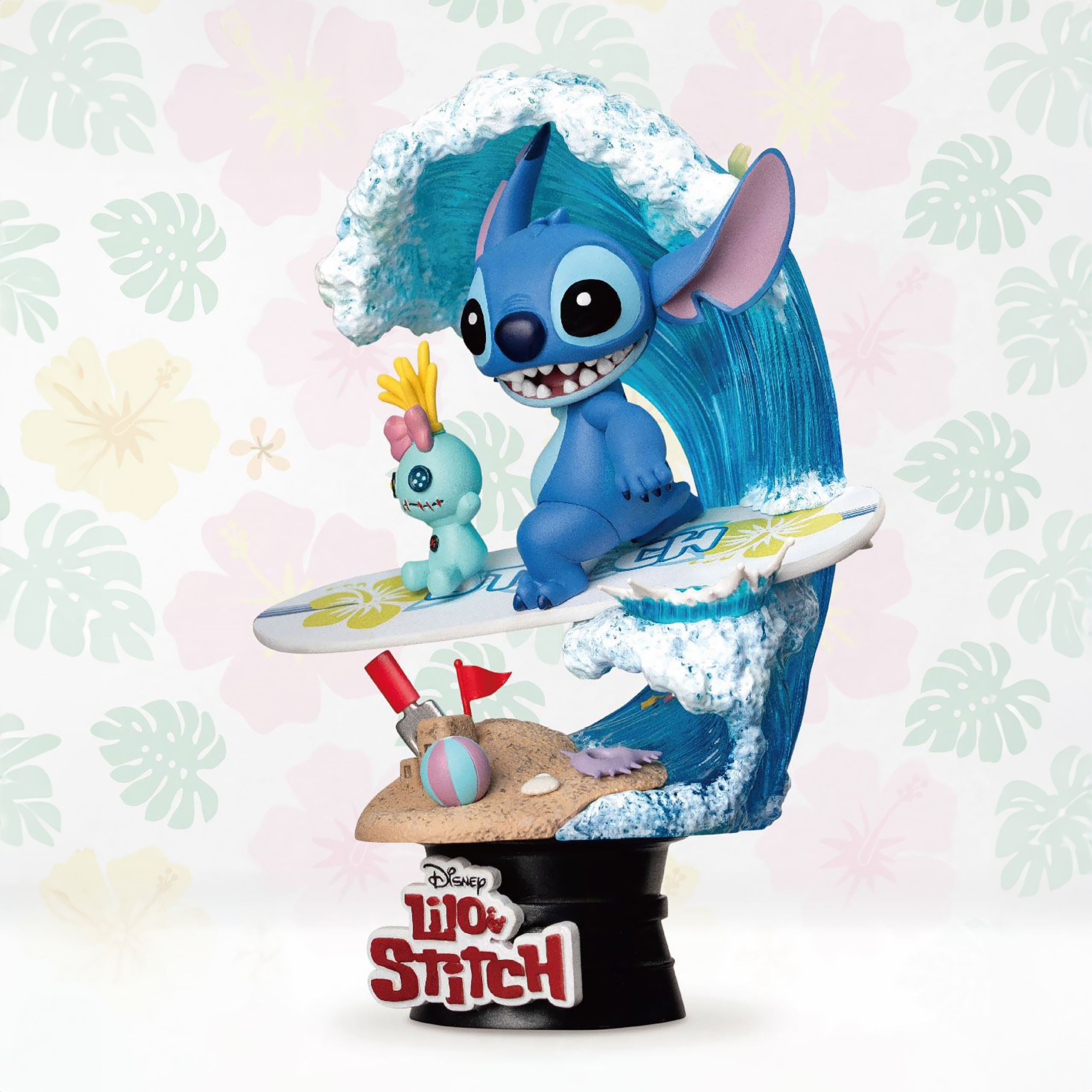 Zdjęcie produktu Surfer Stitch D-Stage Diorama Figurka - Lilo & Stitch