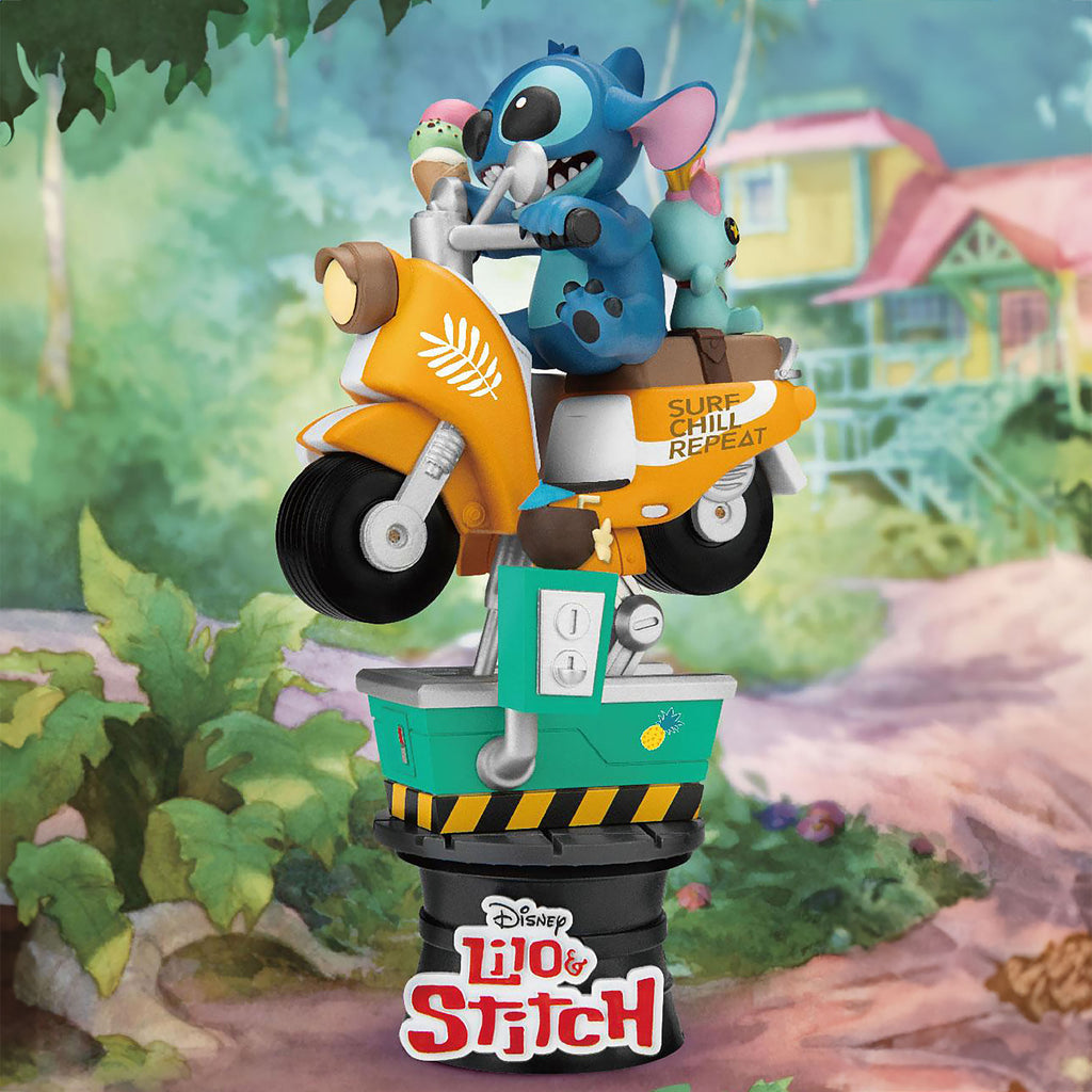 Zdjęcie produktu Figurka Diorama Stitch Coin Ride D-Stage - Lilo & Stitch