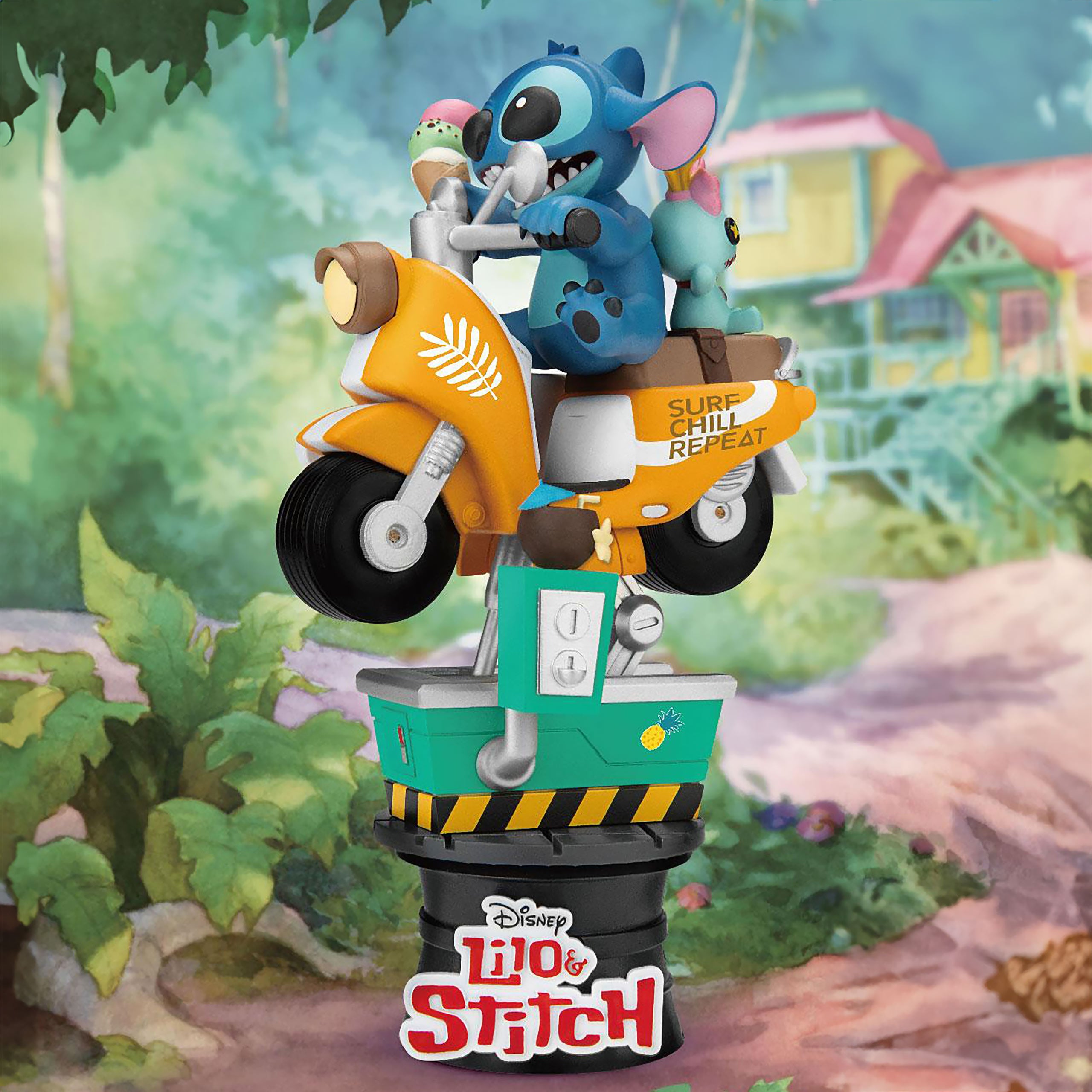 Zdjęcie produktu Figurka Diorama Stitch Coin Ride D-Stage - Lilo & Stitch