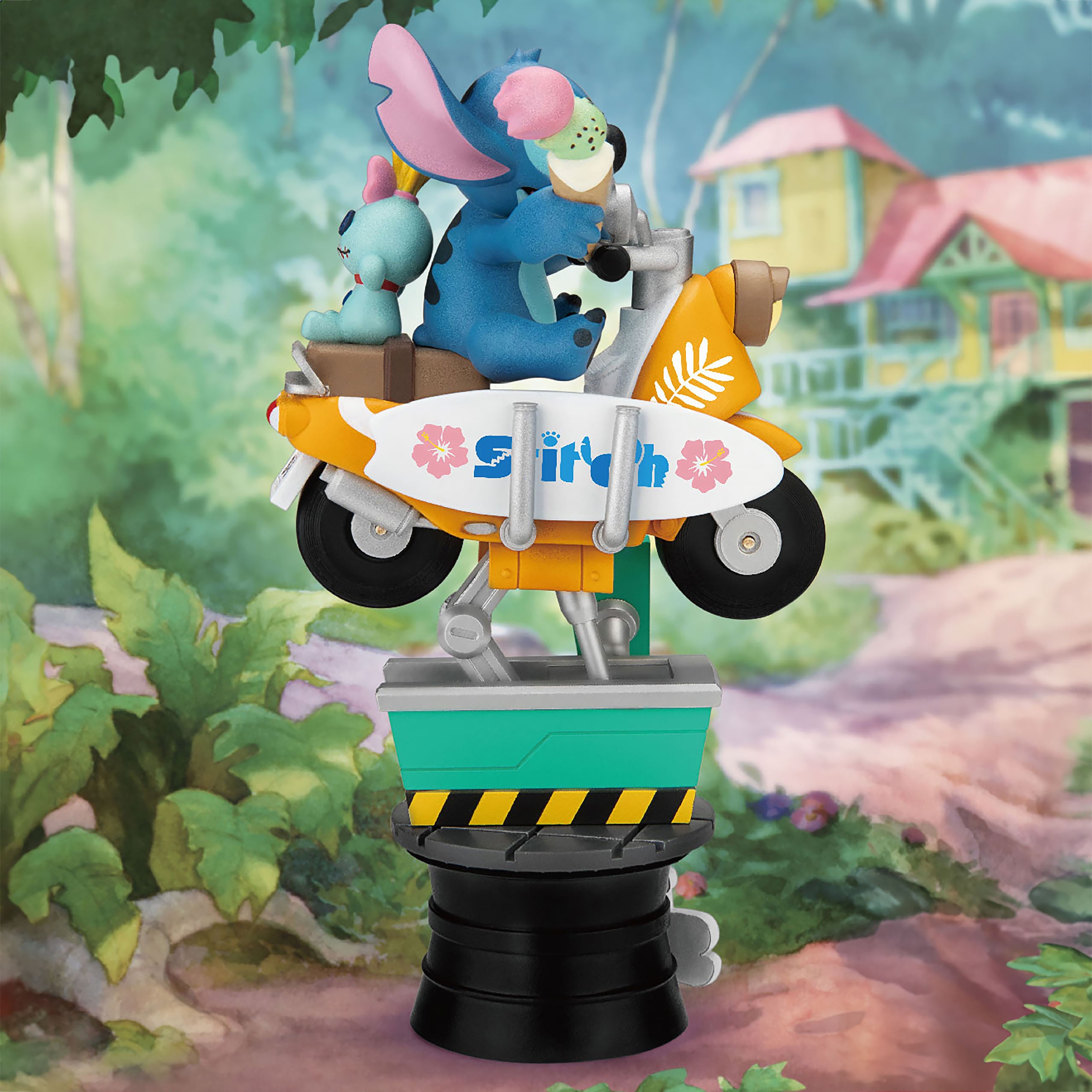 Zdjęcie produktu Figurka Diorama Stitch Coin Ride D-Stage - Lilo & Stitch