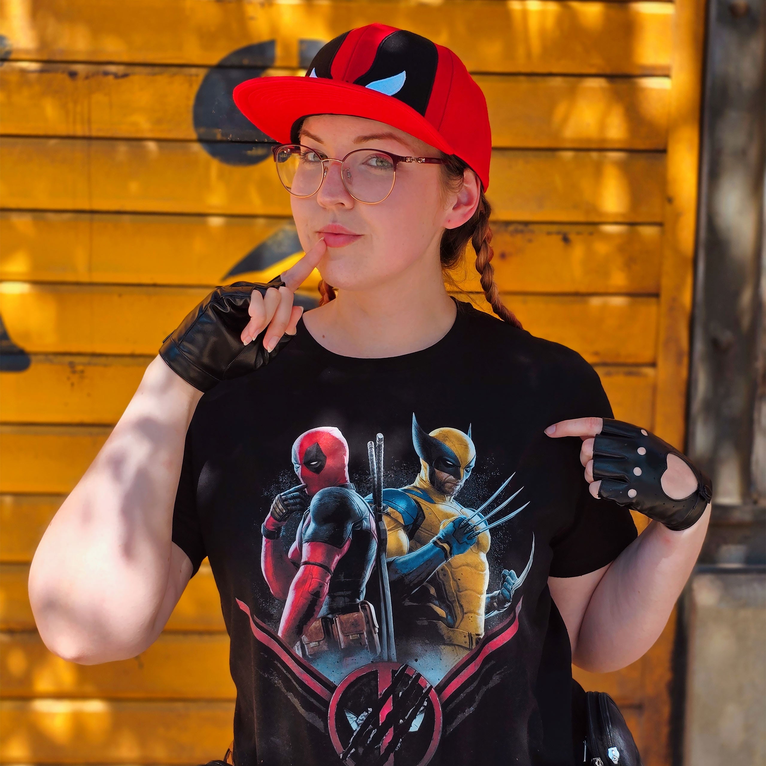 Zdjęcie produktu Deadpool i Wolverine Double Trouble T-Shirt czarne