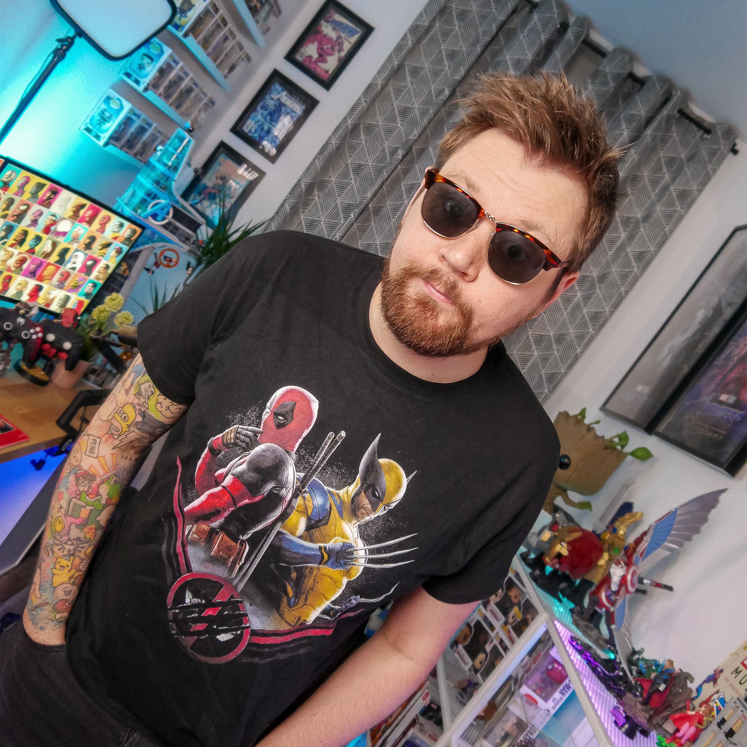 Zdjęcie produktu Deadpool i Wolverine Double Trouble T-Shirt czarne