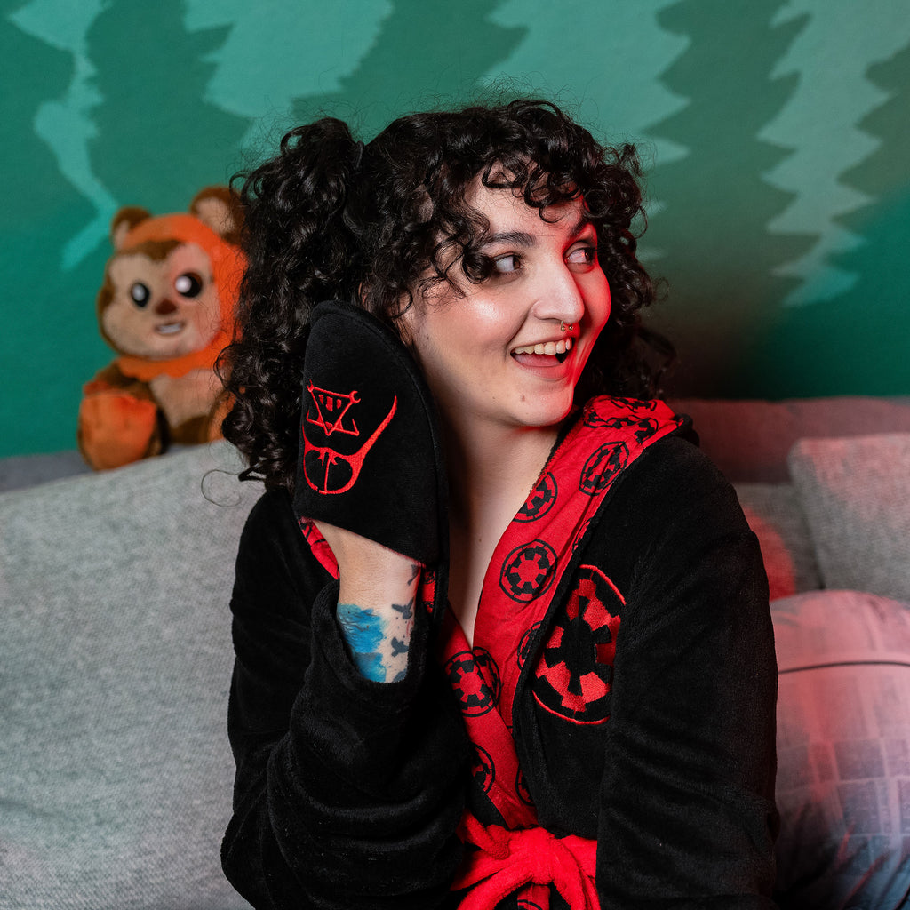 Zdjęcie produktu Star Wars - Kapcie Darth Vader czarno-czerwone
