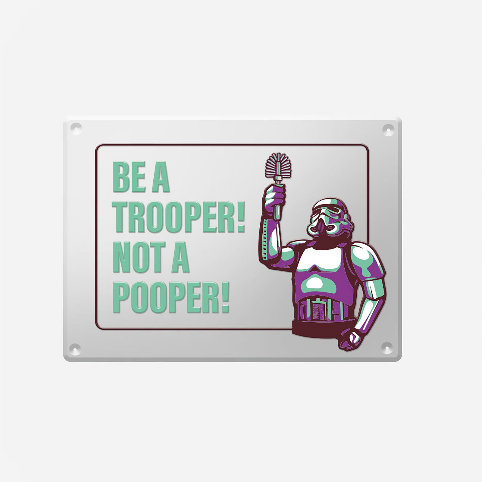 Zdjęcie produktu Oryginalna Metalowa Tabliczka Stormtrooper