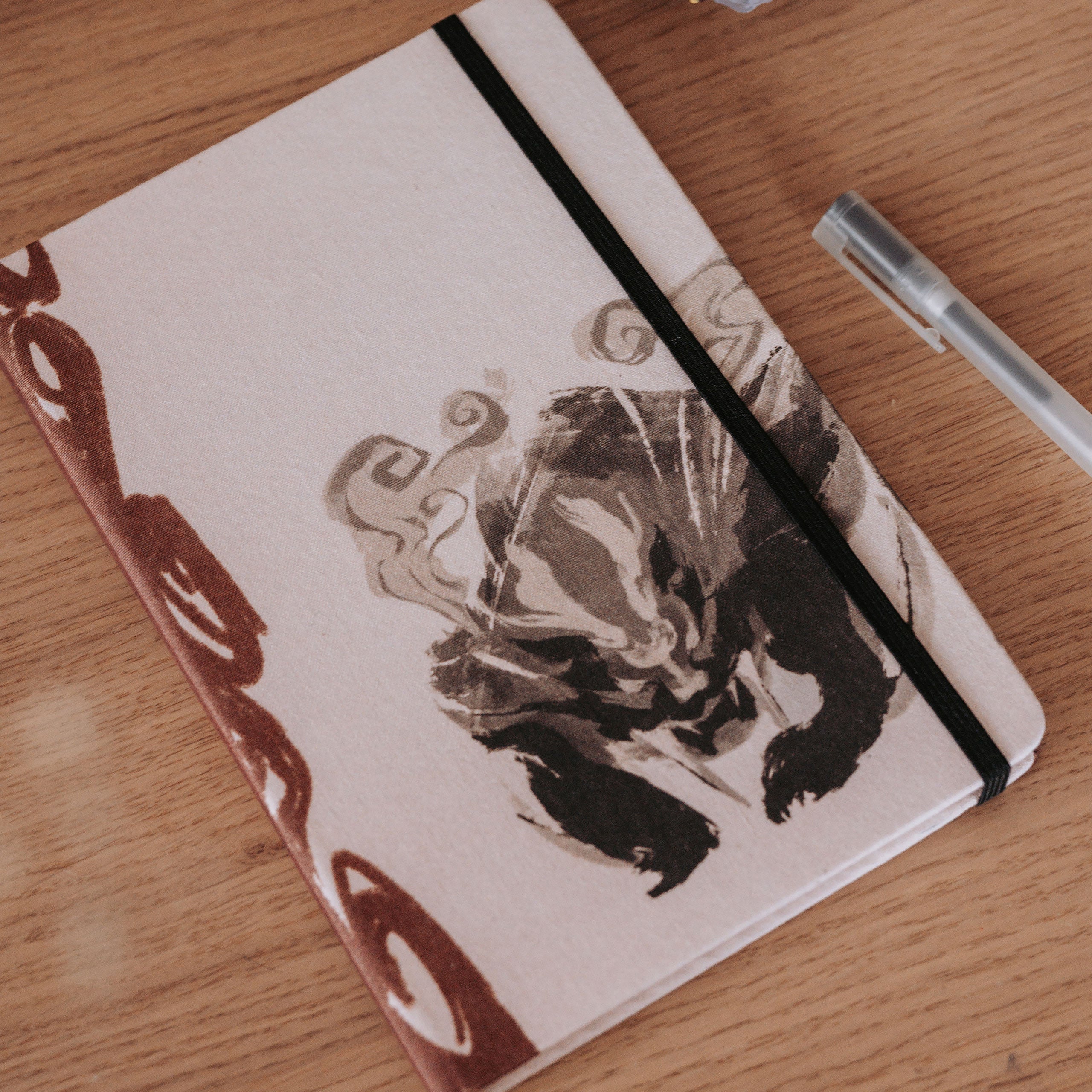 Zdjęcie produktu Monster Hunter Rise - Monster Brush Art Notesnik