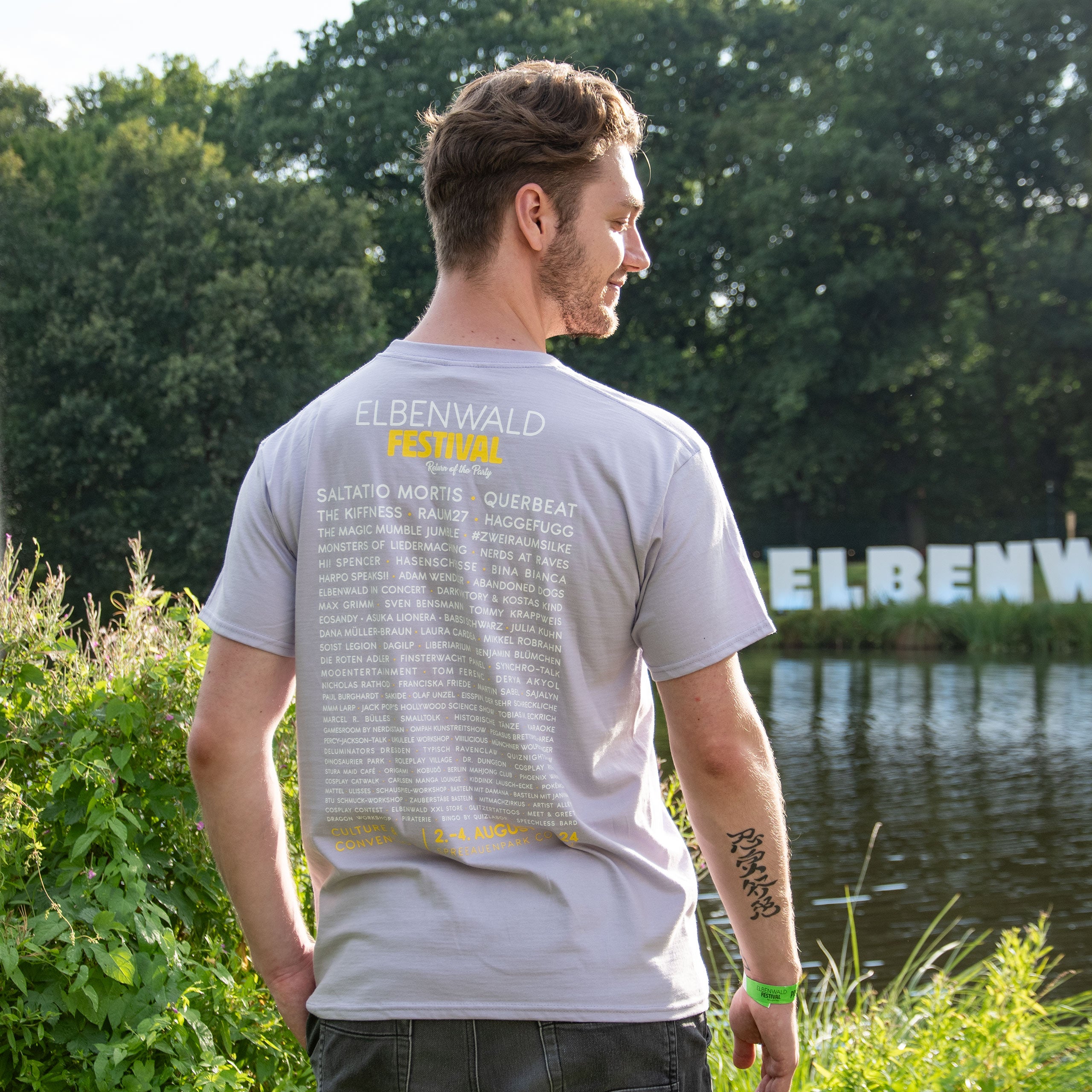 Zdjęcie produktu Elbenwald Festival Powrót Imprezy T-Shirt fioletowy