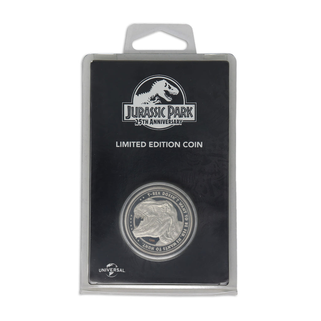 Zdjęcie produktu Jurassic Park - T-Rex Kolekcjonerska Moneta Limitowana