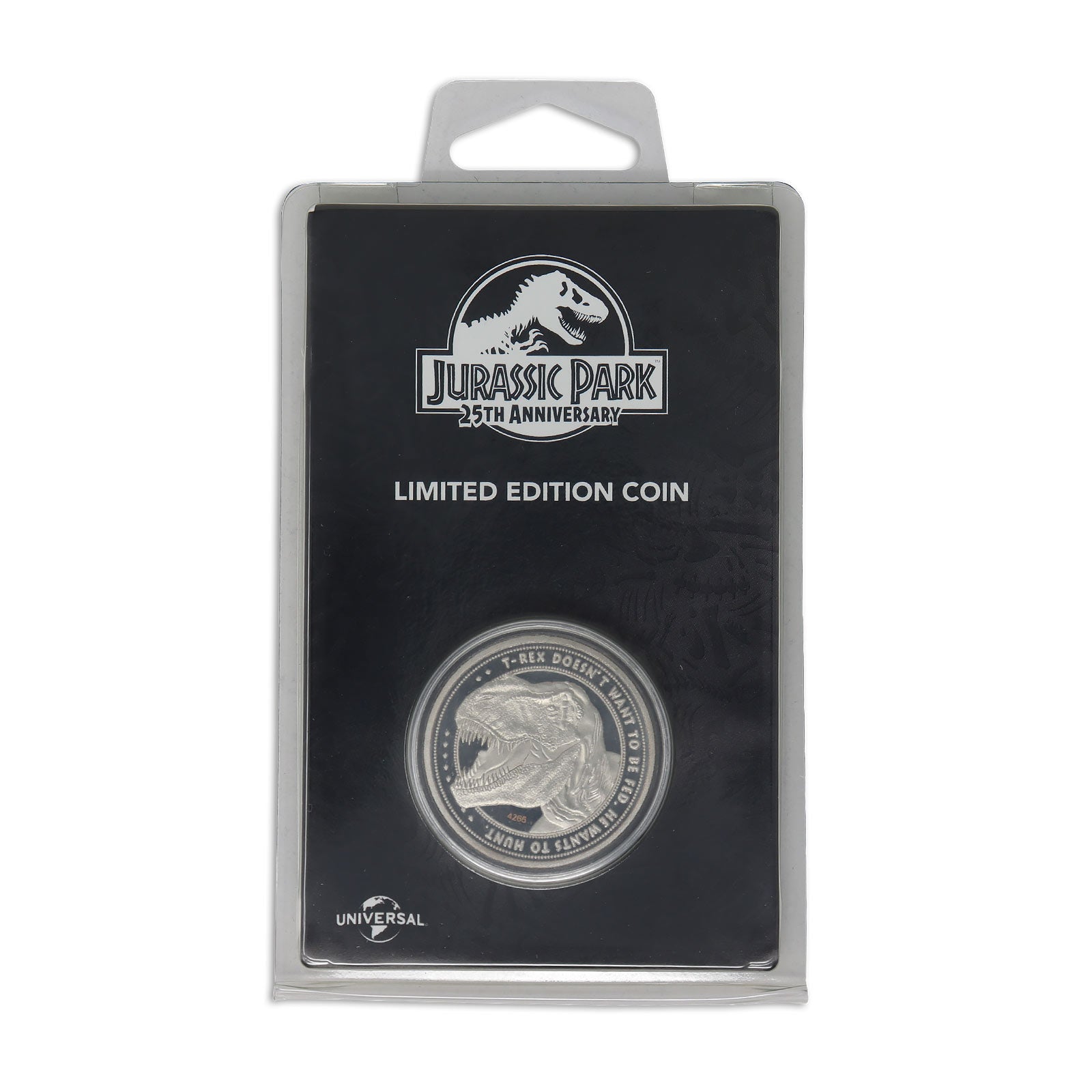 Zdjęcie produktu Jurassic Park - T-Rex Kolekcjonerska Moneta Limitowana