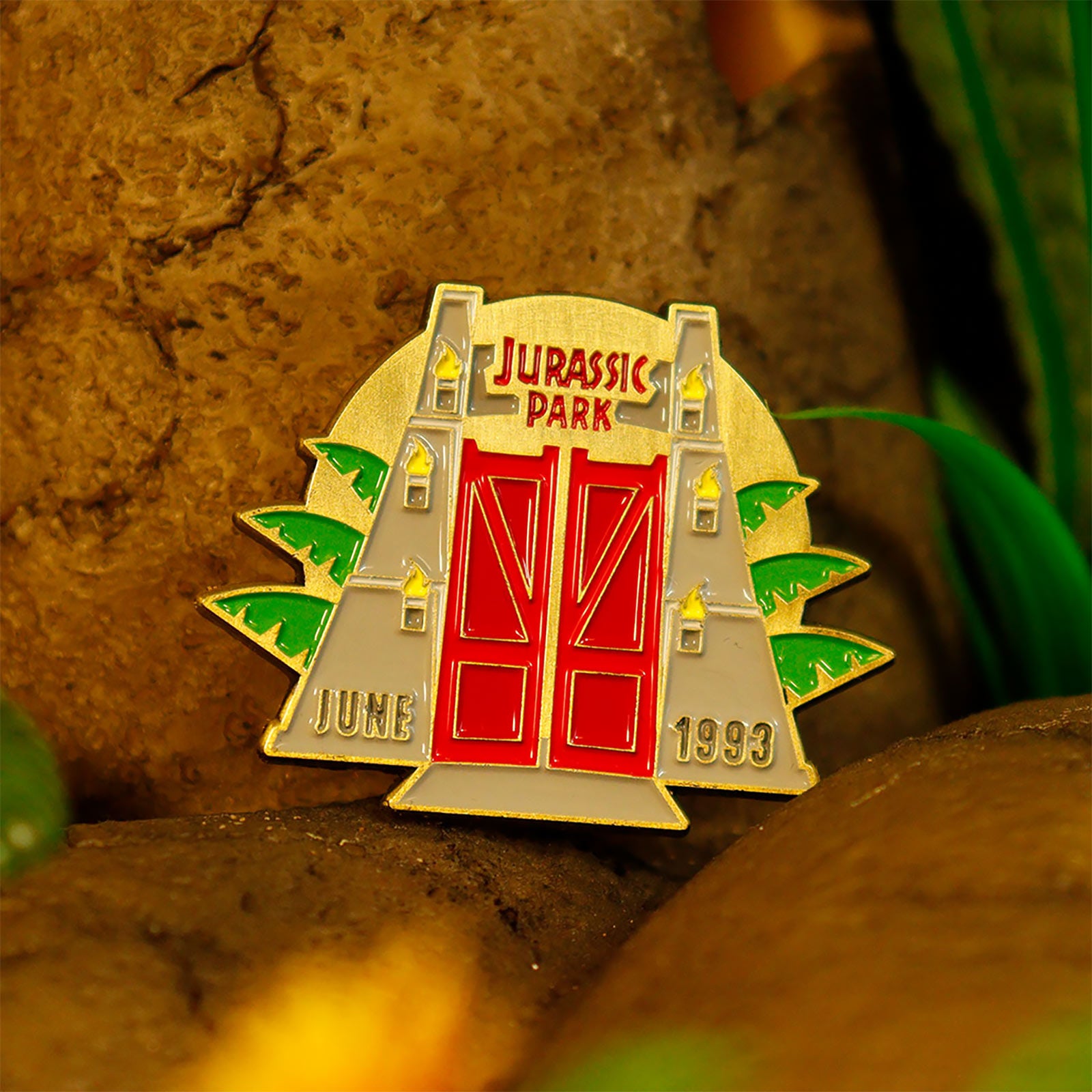 Zdjęcie produktu Jurassic Park - Medalion i Pin Zestaw Prezentowy Limitowany