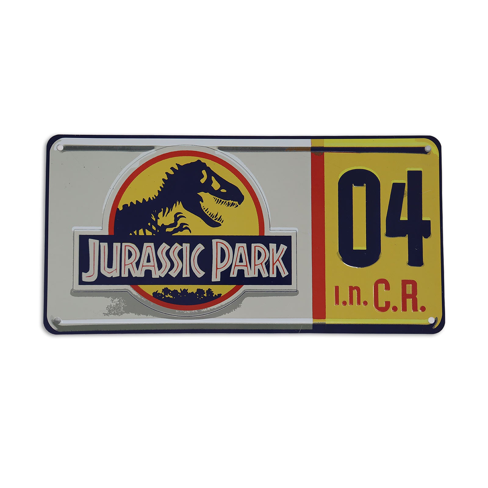 Product image Jurassic Park - Logo 04 License Plate Replica