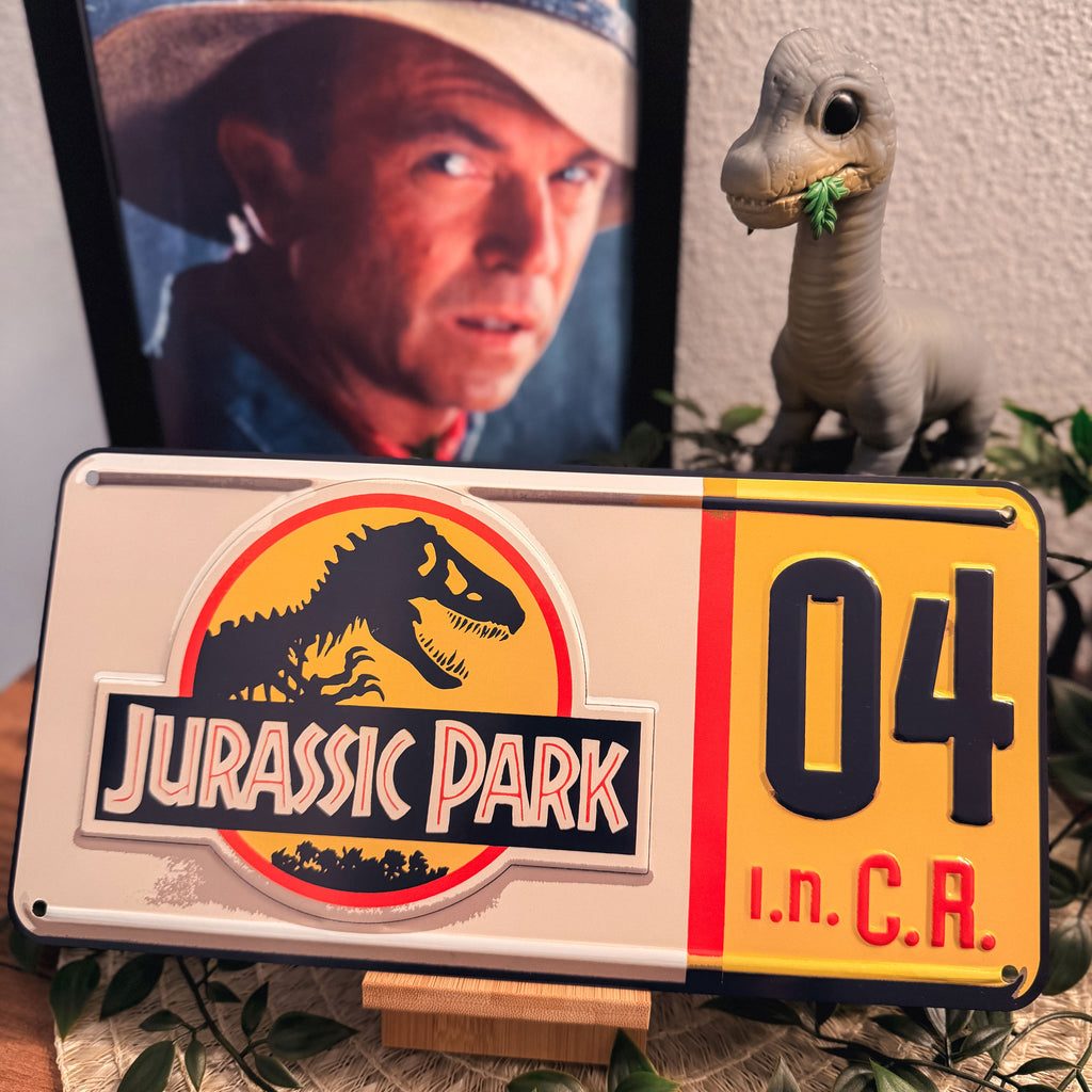 Product image Jurassic Park - Logo 04 License Plate Replica
