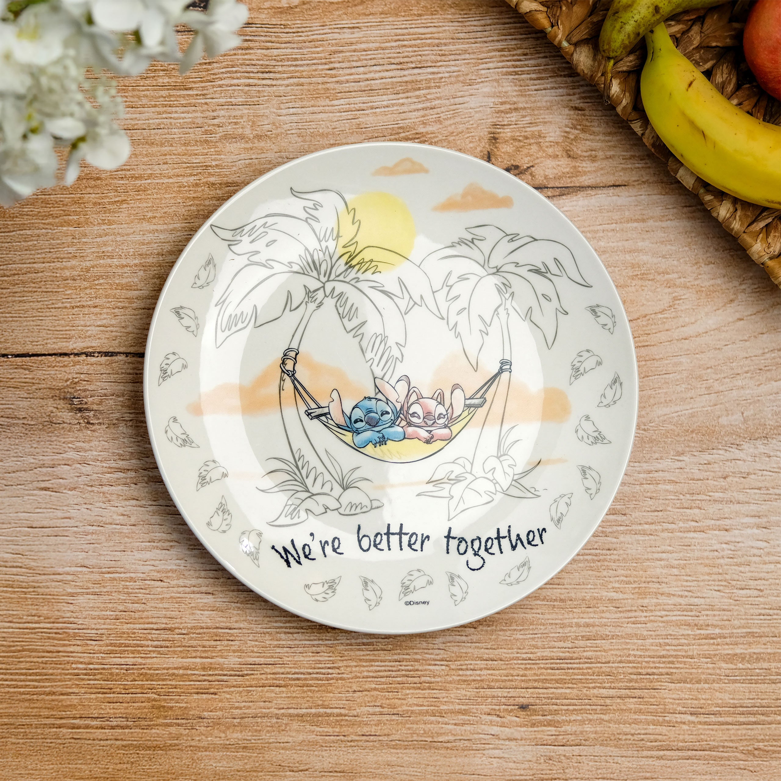 Zdjęcie produktu Zestaw talerzy Stitch Ohana - Lilo & Stitch