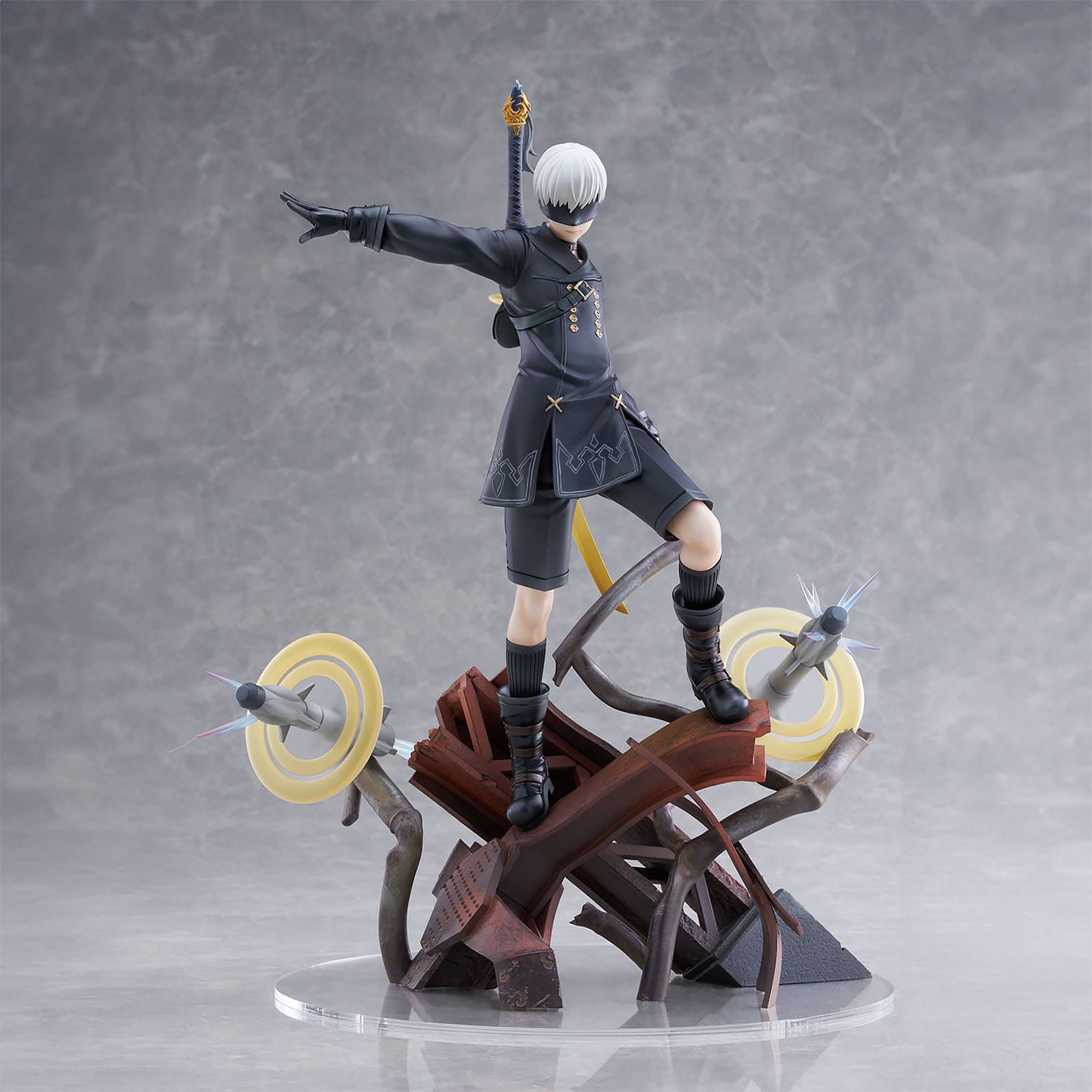 Zdjęcie produktu NieR:Automata Ver1.1a - YoRHa No. 9 Type S Figurka Covering Fire 1:7