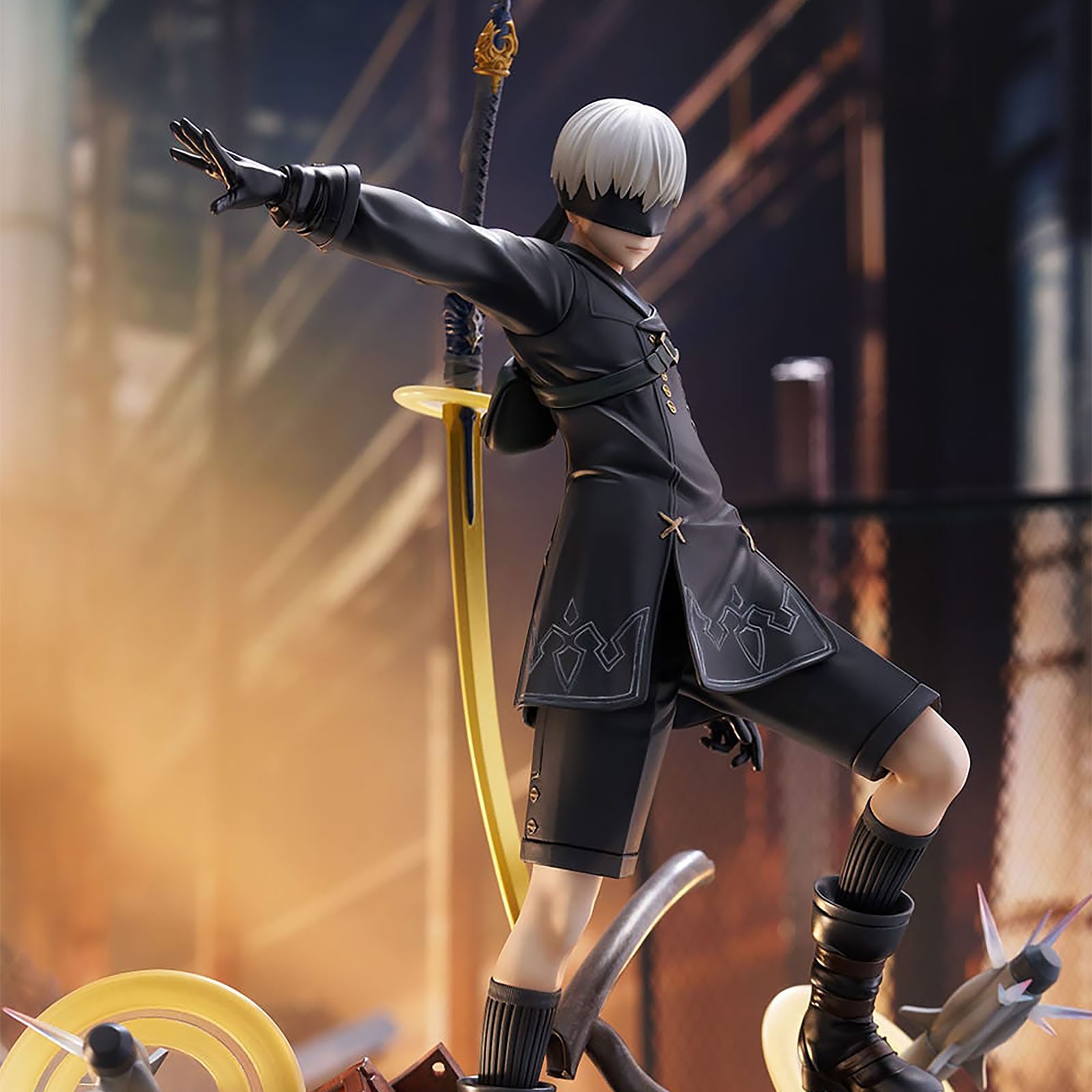 Zdjęcie produktu NieR:Automata Ver1.1a - YoRHa No. 9 Type S Figurka Covering Fire 1:7