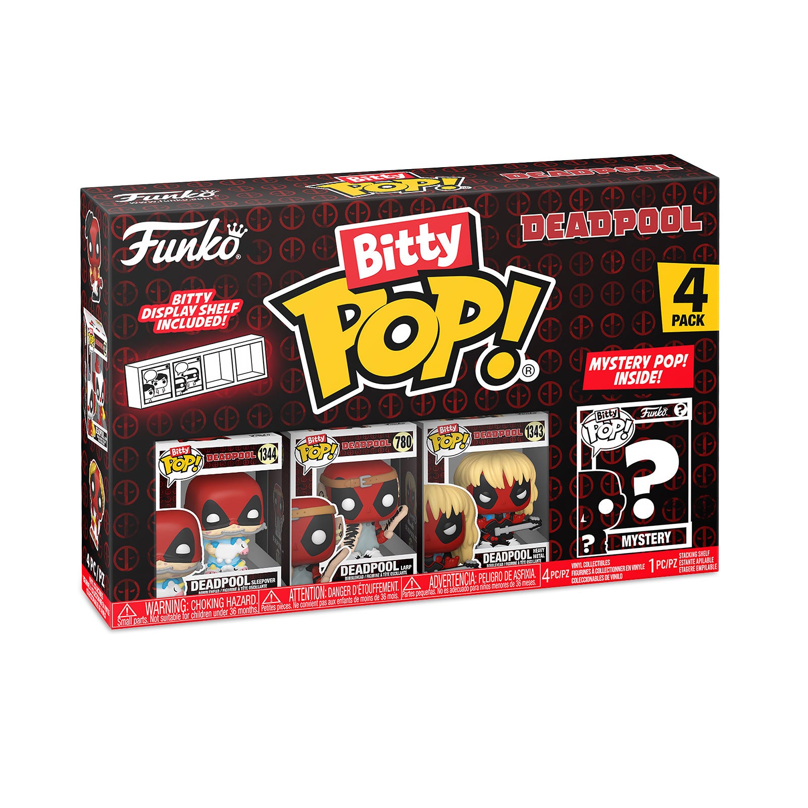 Product image Deadpool - Funko Bitty Pop 4-piece Figure Set Series 4