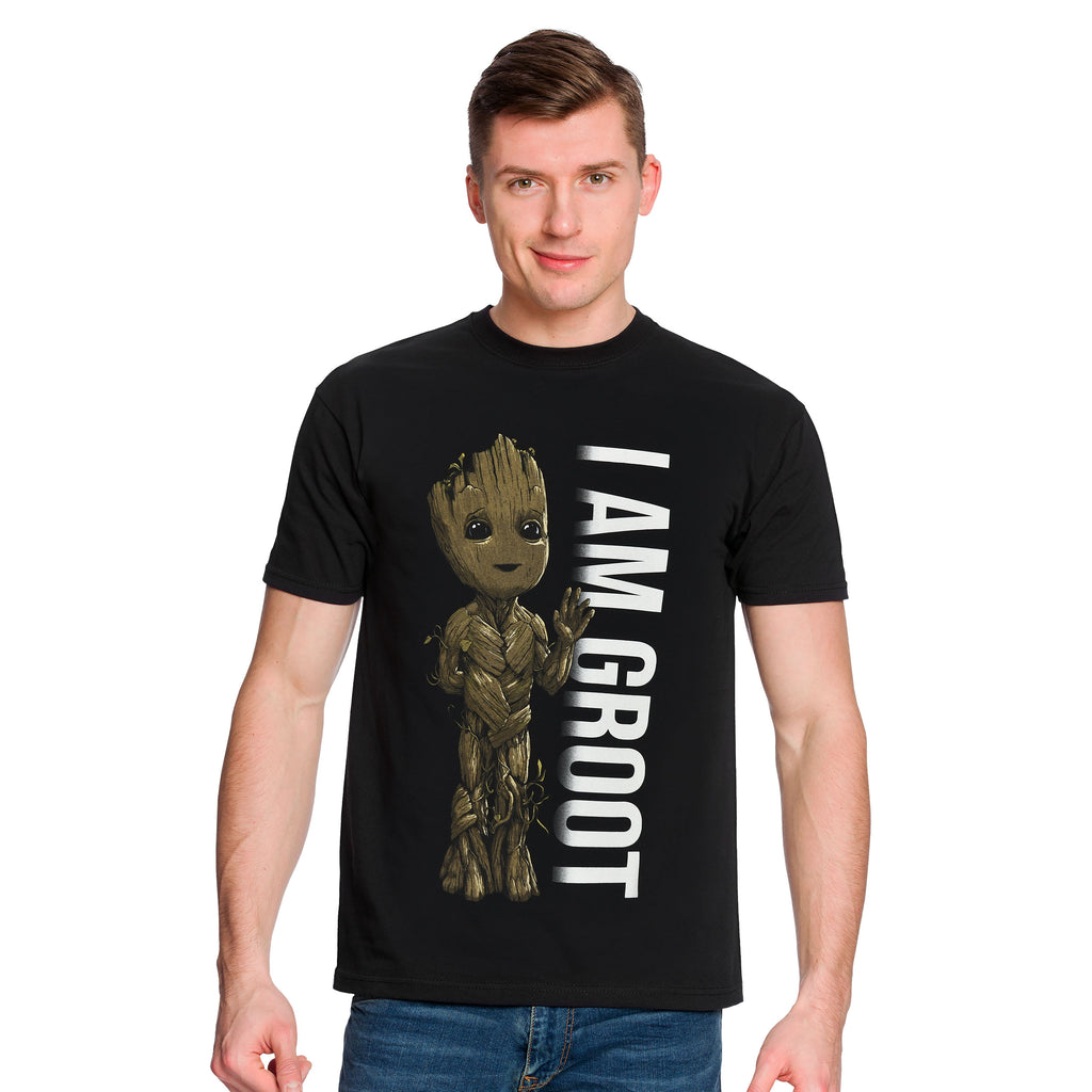 Zdjęcie produktu Guardians of the Galaxy - I Am Groot Portret Koszulka czarna