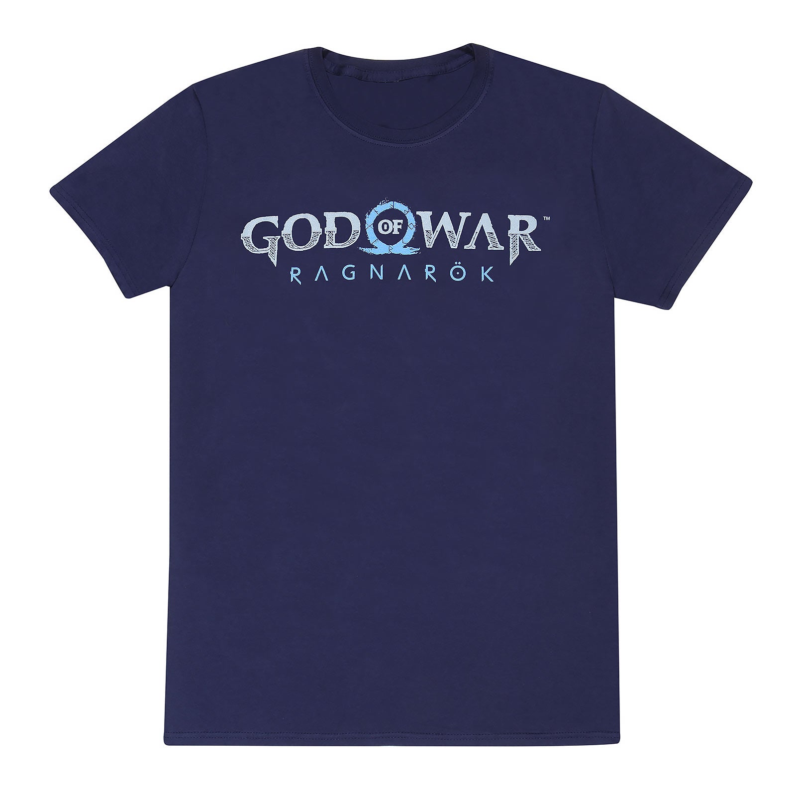 Zdjęcie produktu God of War Ragnarok - Koszulka z logo niebieska