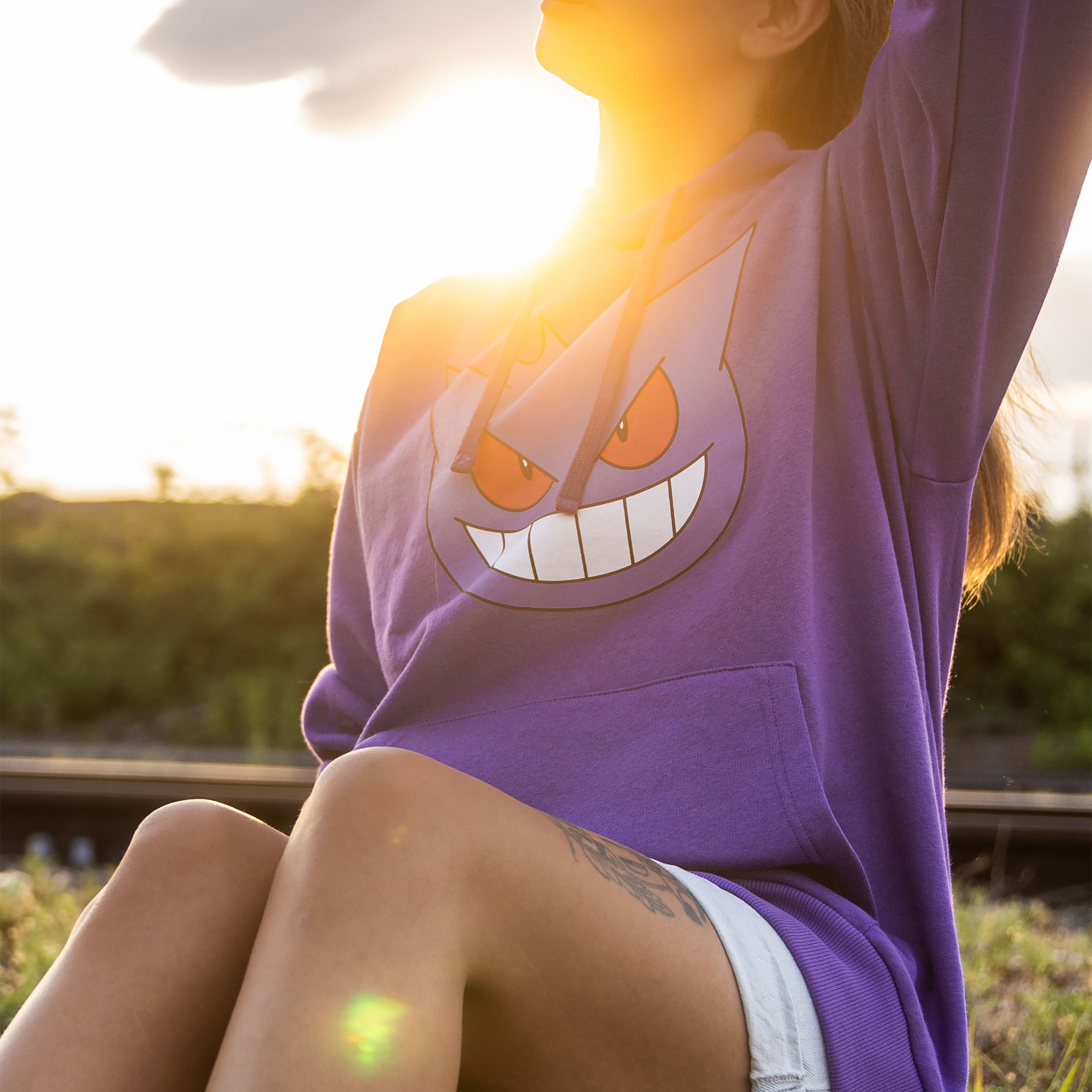 Zdjęcie produktu Pokemon - Gengar Face Hoodie
