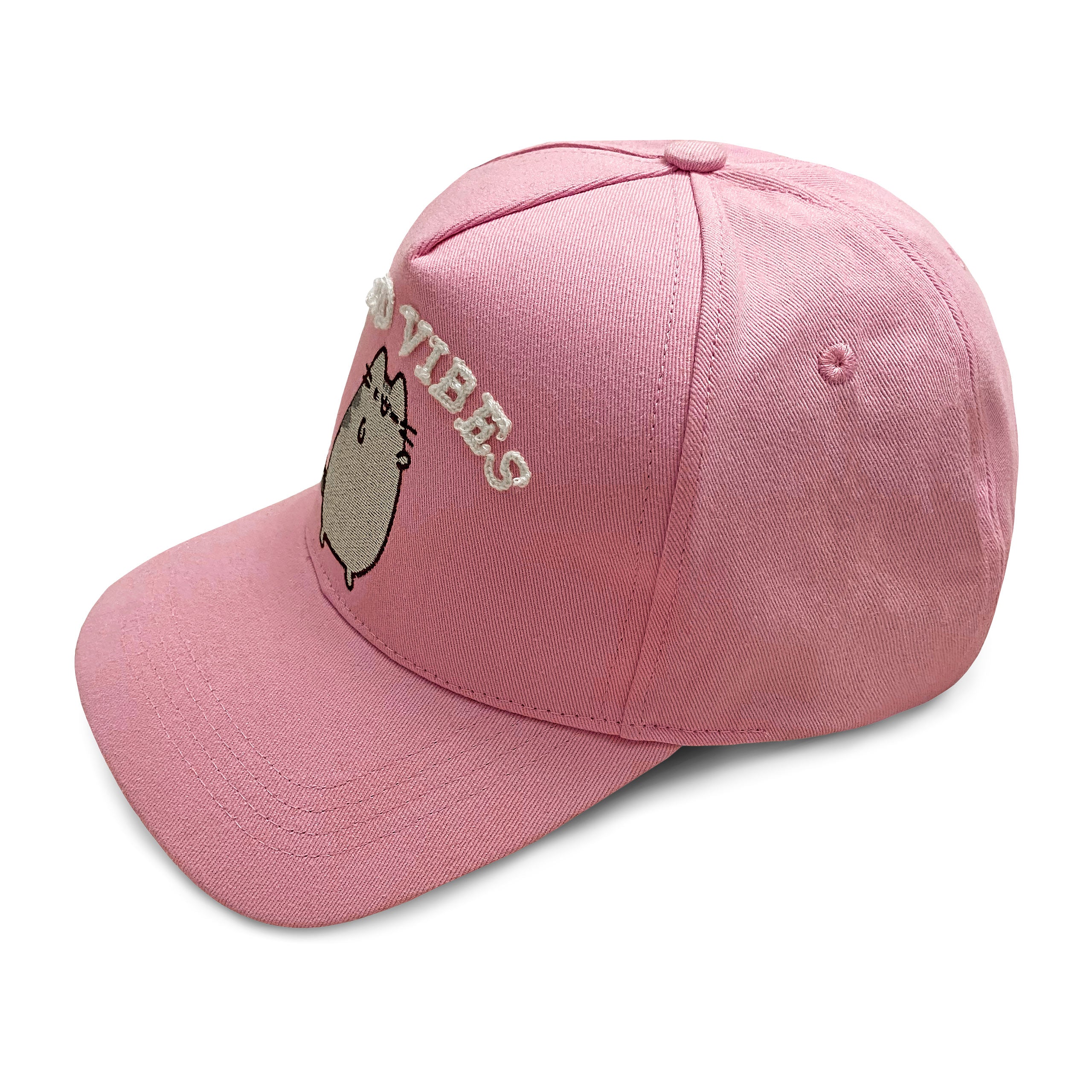 Zdjęcie produktu Pusheen - Różowa czapka z daszkiem Good Vibes
