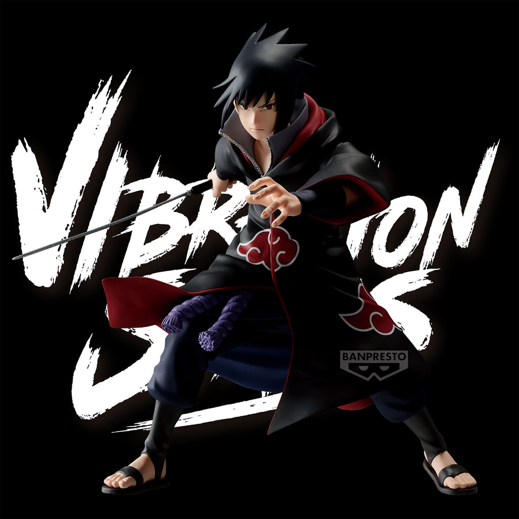 Zdjęcie produktu Naruto Shippuden - Figura Uchiha Sasuke Vibration Stars 15cm