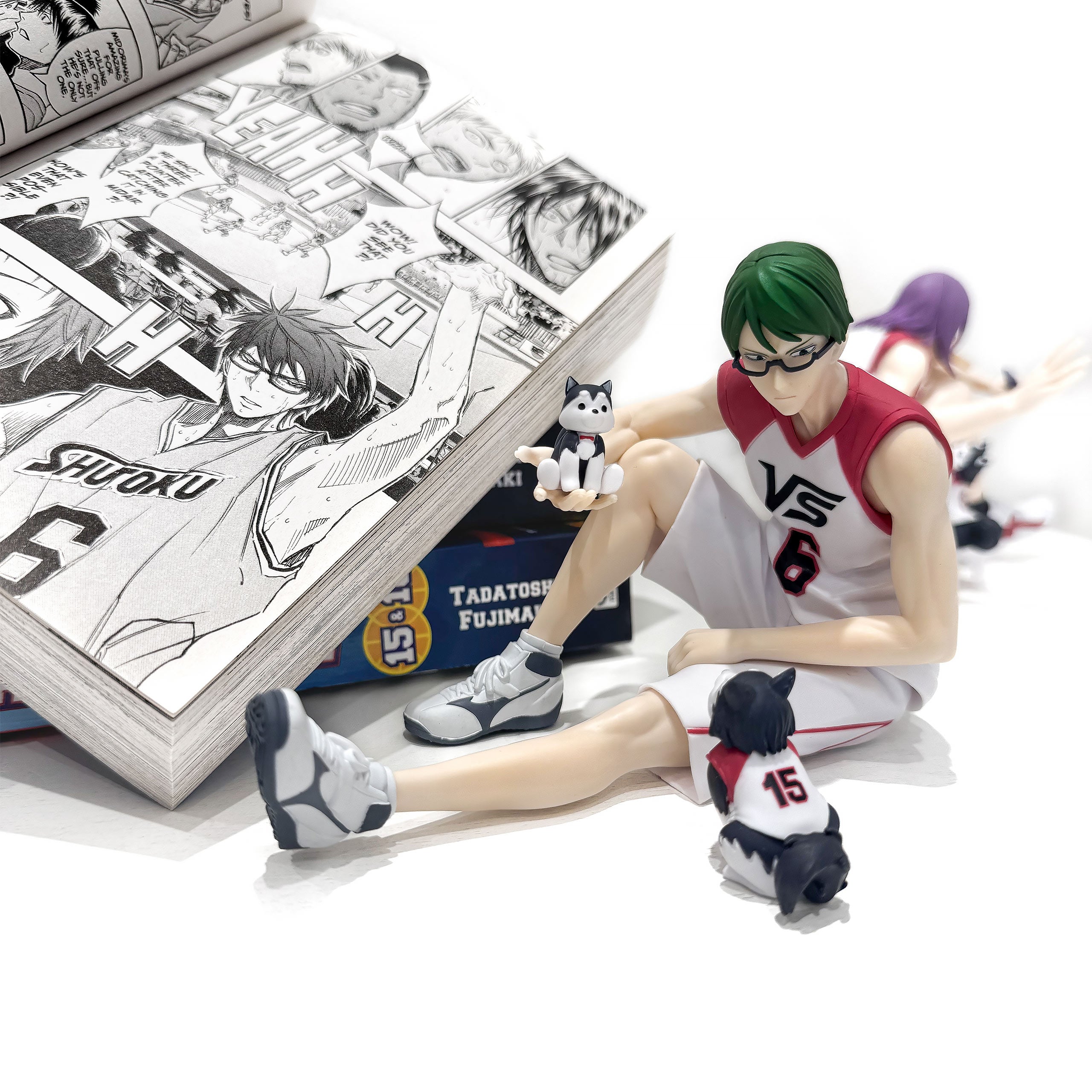 Zdjęcie produktu Kuroko's Basketball - Shintaro Midorima z Tetsuya Figurką