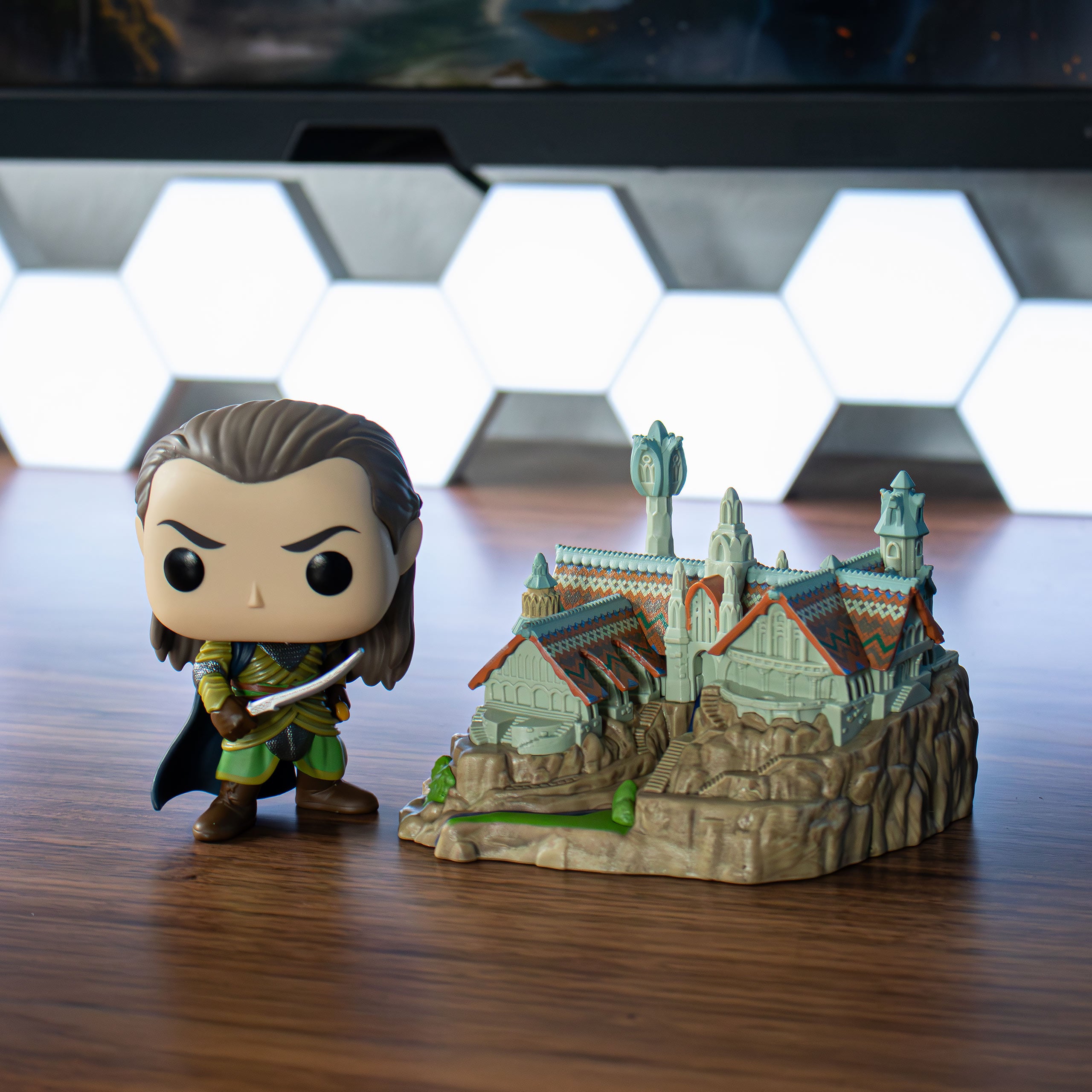 Product image The Lord of the Rings - Elrond & Rivendell Funko Pop Diorama