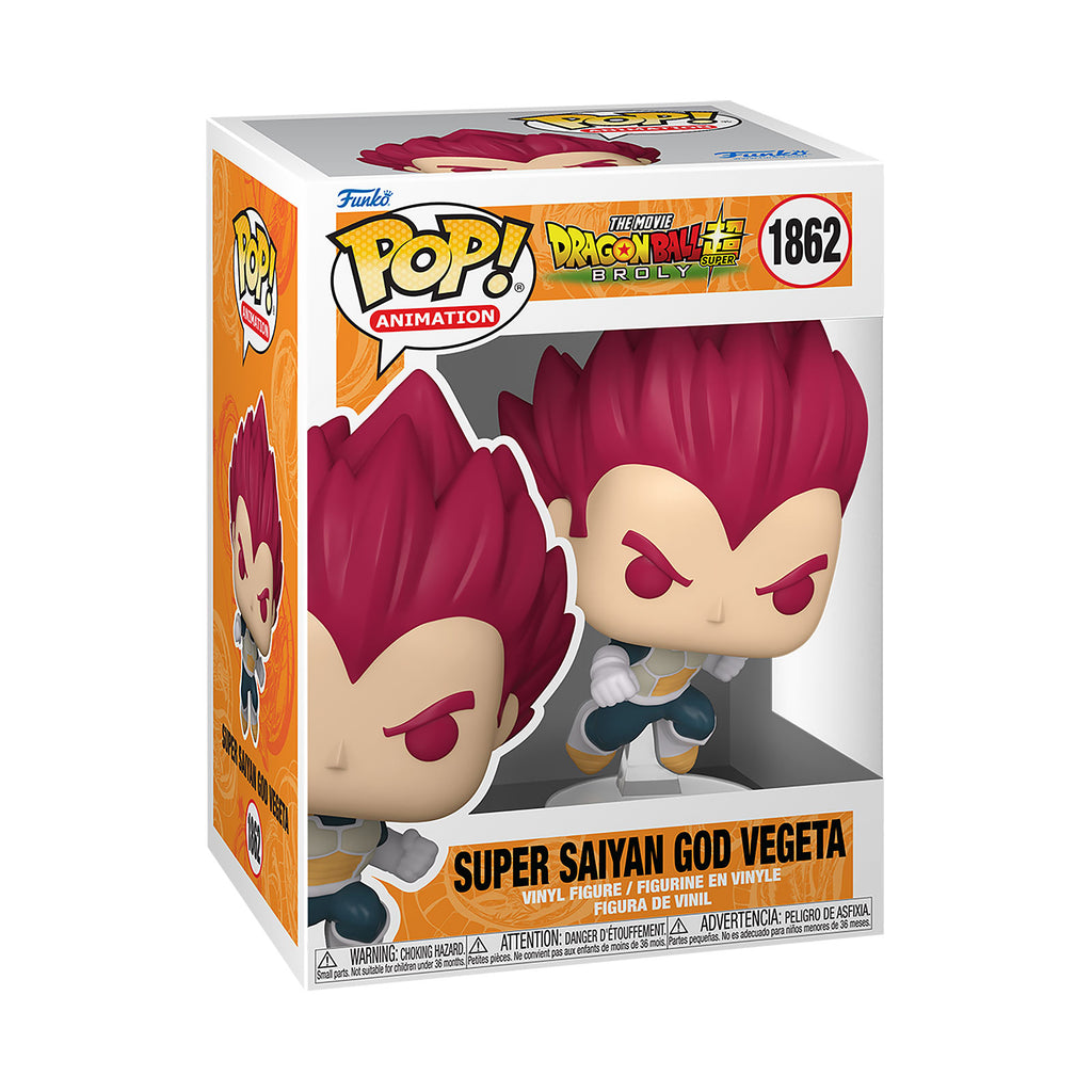 Product image Dragon Ball Super: Broly - Super Saiyan God Vegeta Funko Pop Figure
