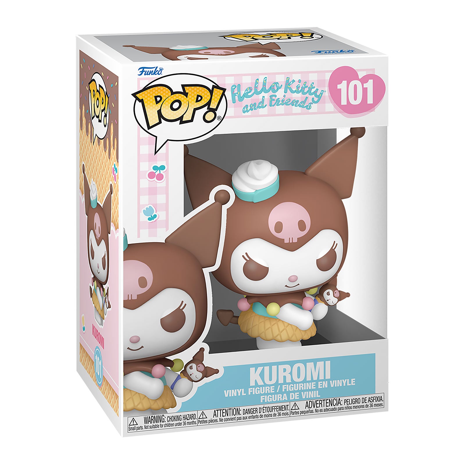 Zdjęcie produktu Sanrio - Kuromi z lodami Hello Kitty and Friends Funko Pop Figurka