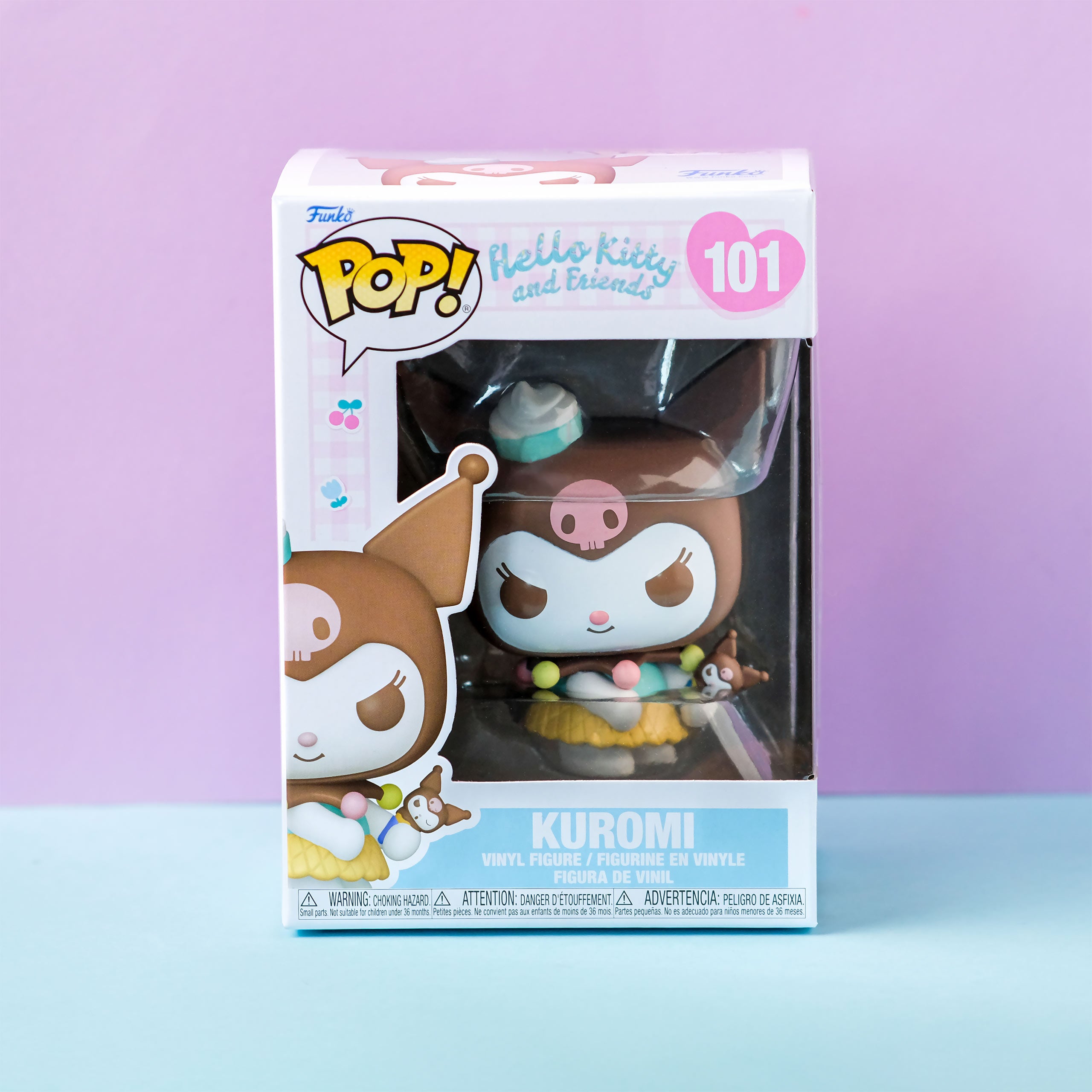 Zdjęcie produktu Sanrio - Kuromi z lodami Hello Kitty and Friends Funko Pop Figurka