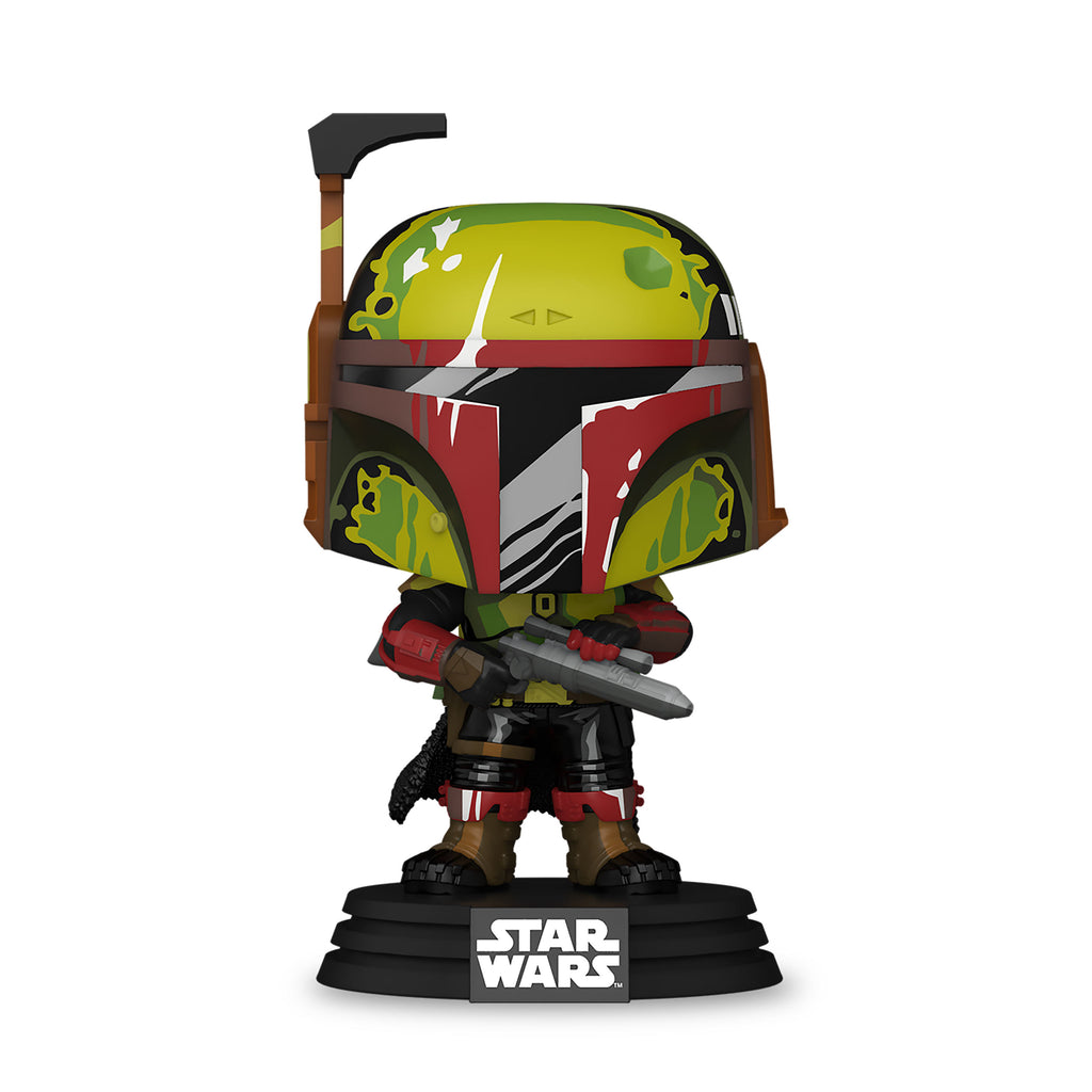 Zdjęcie produktu Boba Fett (Retro) Funko Pop Figurka z kiwającą głową - Star Wars Księga Boby Fetta