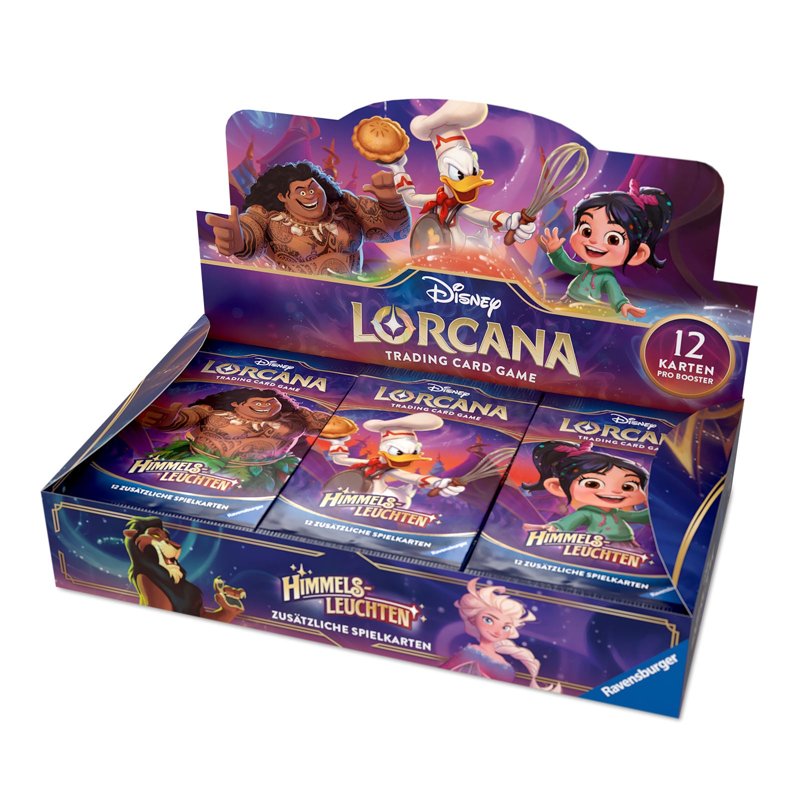 Zdjęcie produktu Disney Lorcana Booster Display - Himmelsleuchten Gra Karciana