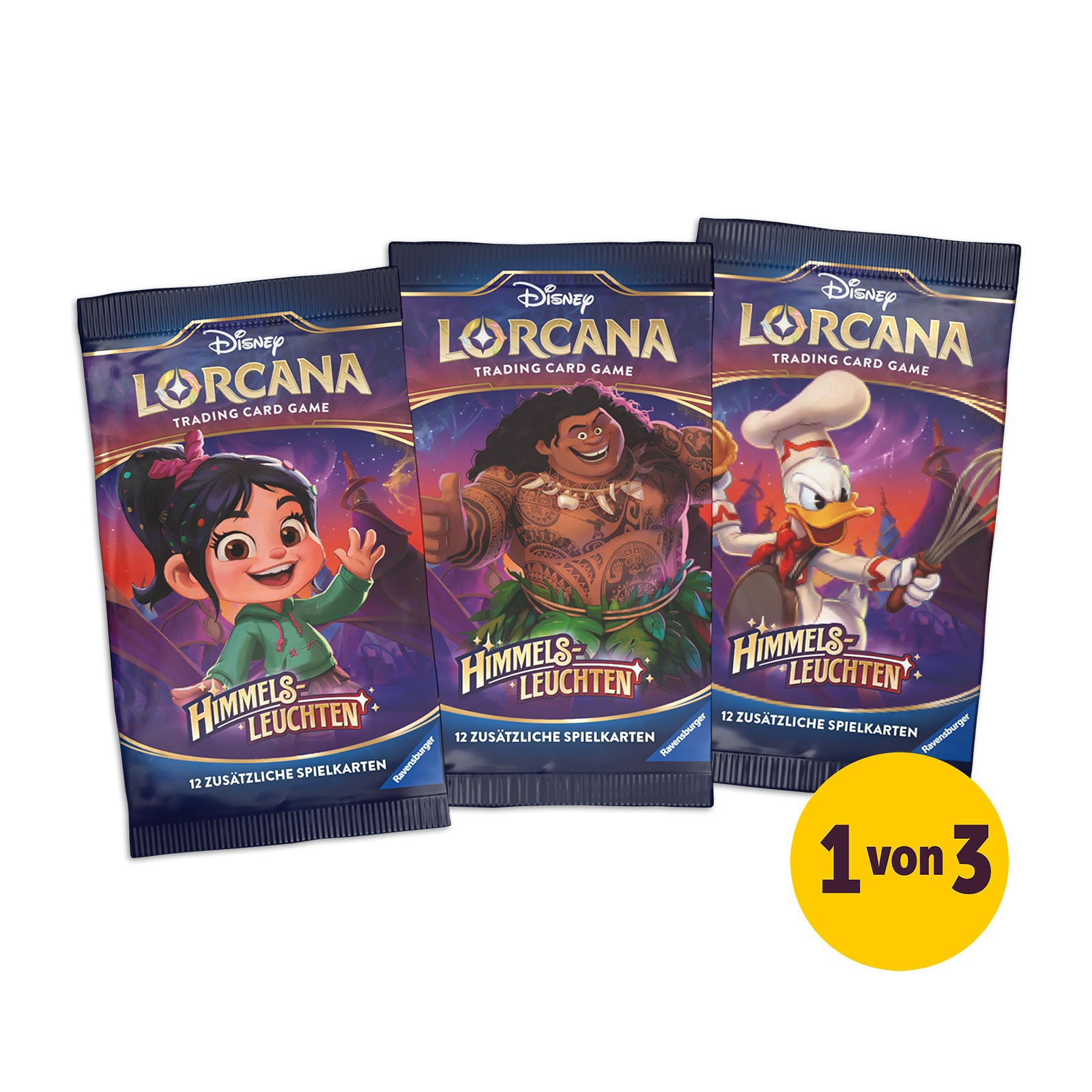 Zdjęcie produktu Disney Lorcana Booster - Himmelsleuchten Gra Karciana