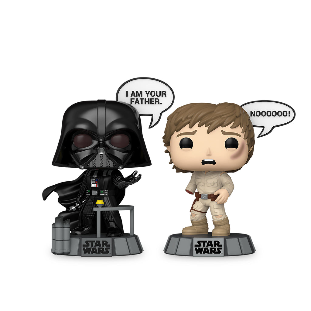 Zdjęcie produktu Star Wars - Vader i Luke Funko Pop figurki z ruchomą głową, zestaw 2 szt.