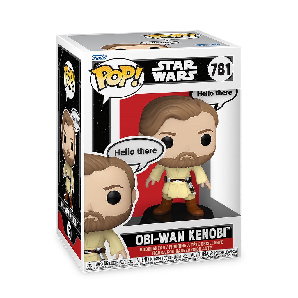 Zdjęcie produktu Star Wars - Obi-Wan Kenobi Zemsta Sithów Funko Pop figurka z ruchomą głową