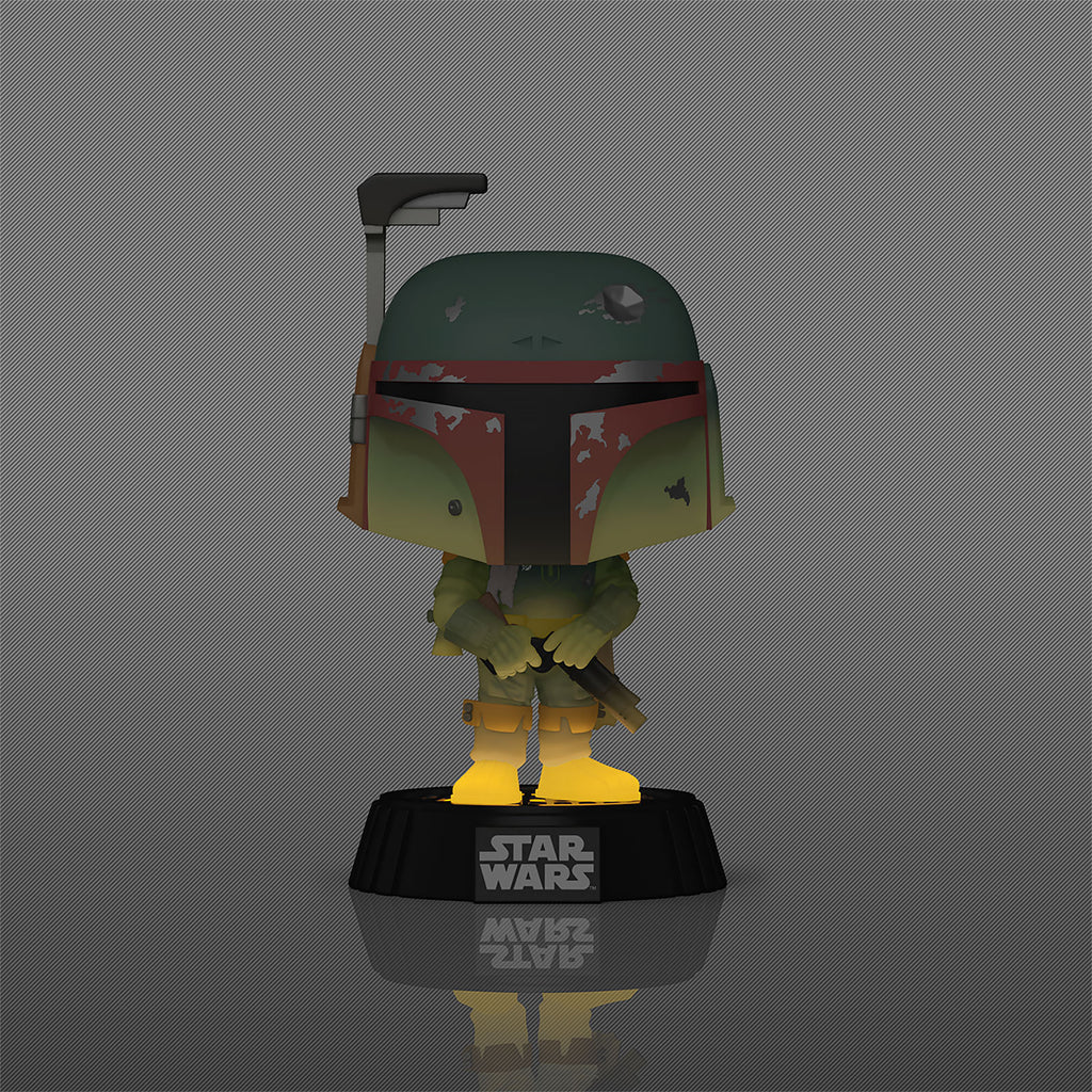 Zdjęcie produktu Star Wars - Boba Fett Glow in the Dark Funko Pop figurka z kiwającą głową