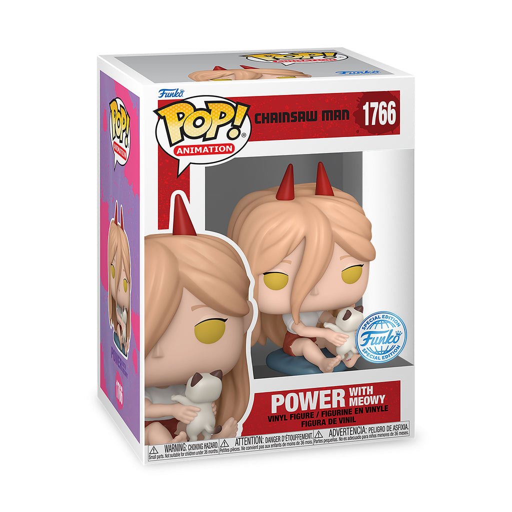Product image Chainsaw Man - Power with Meowy Funko Pop Figure