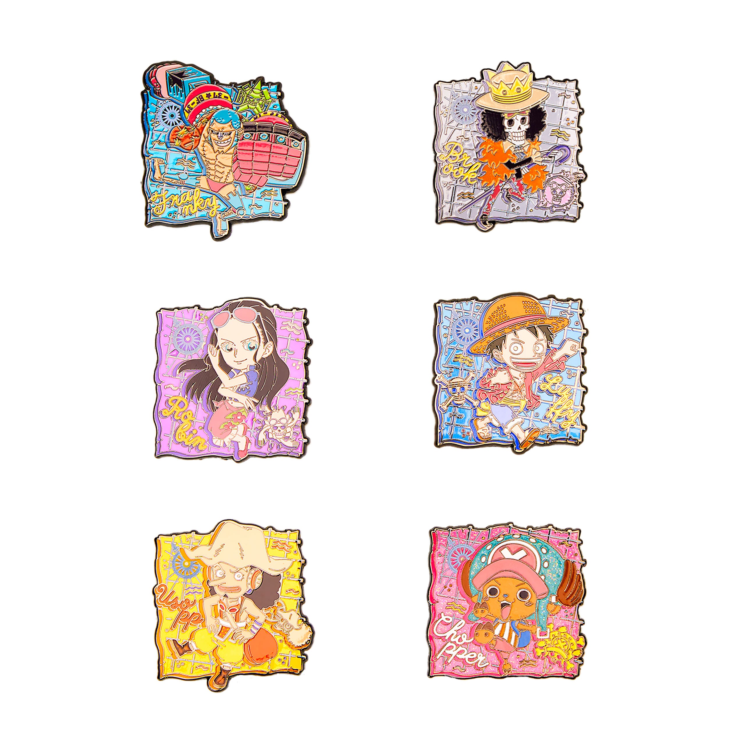 Zdjęcie produktu One Piece - Tajemnicze Piny z Postaciami