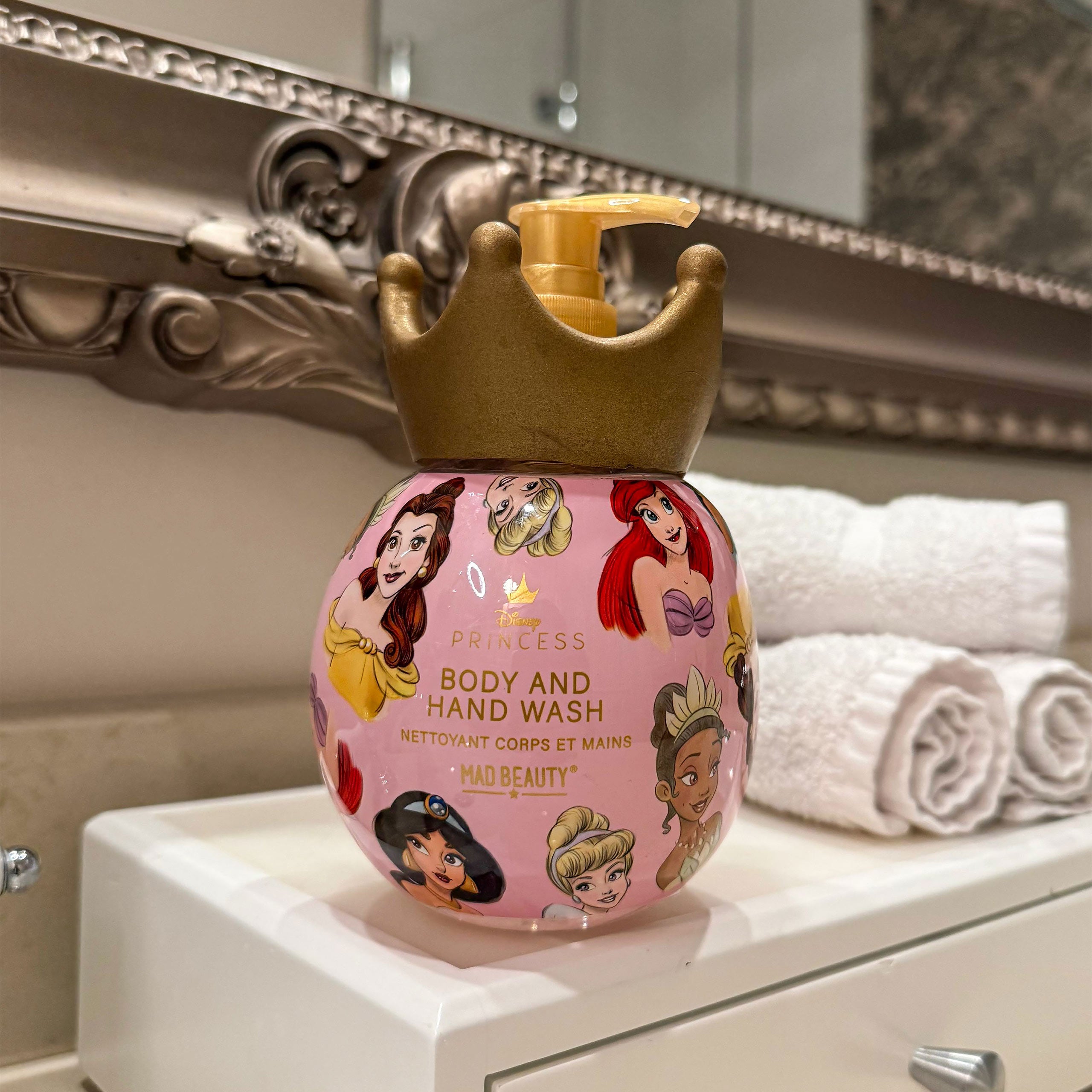 Zdjęcie produktu Disney Princess - Dozownik na mydło z żelem do mycia