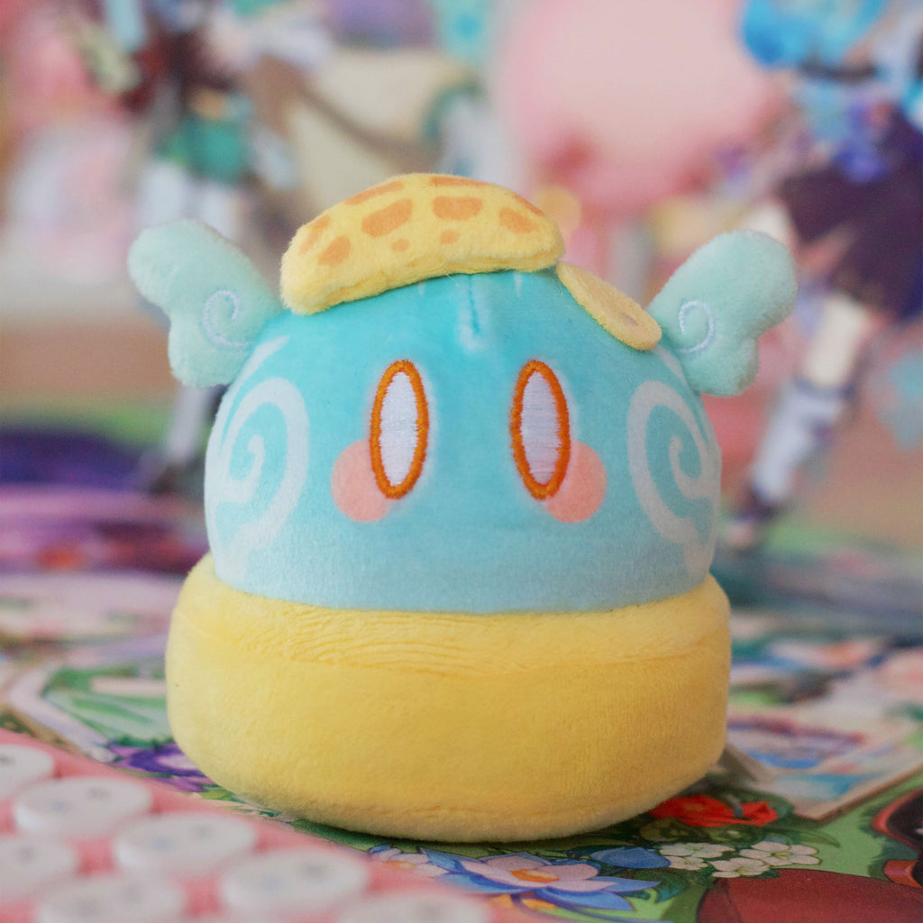 Zdjęcie produktu Genshin Impact - Pluszowa figurka Anemo Slime w stylu naleśnika