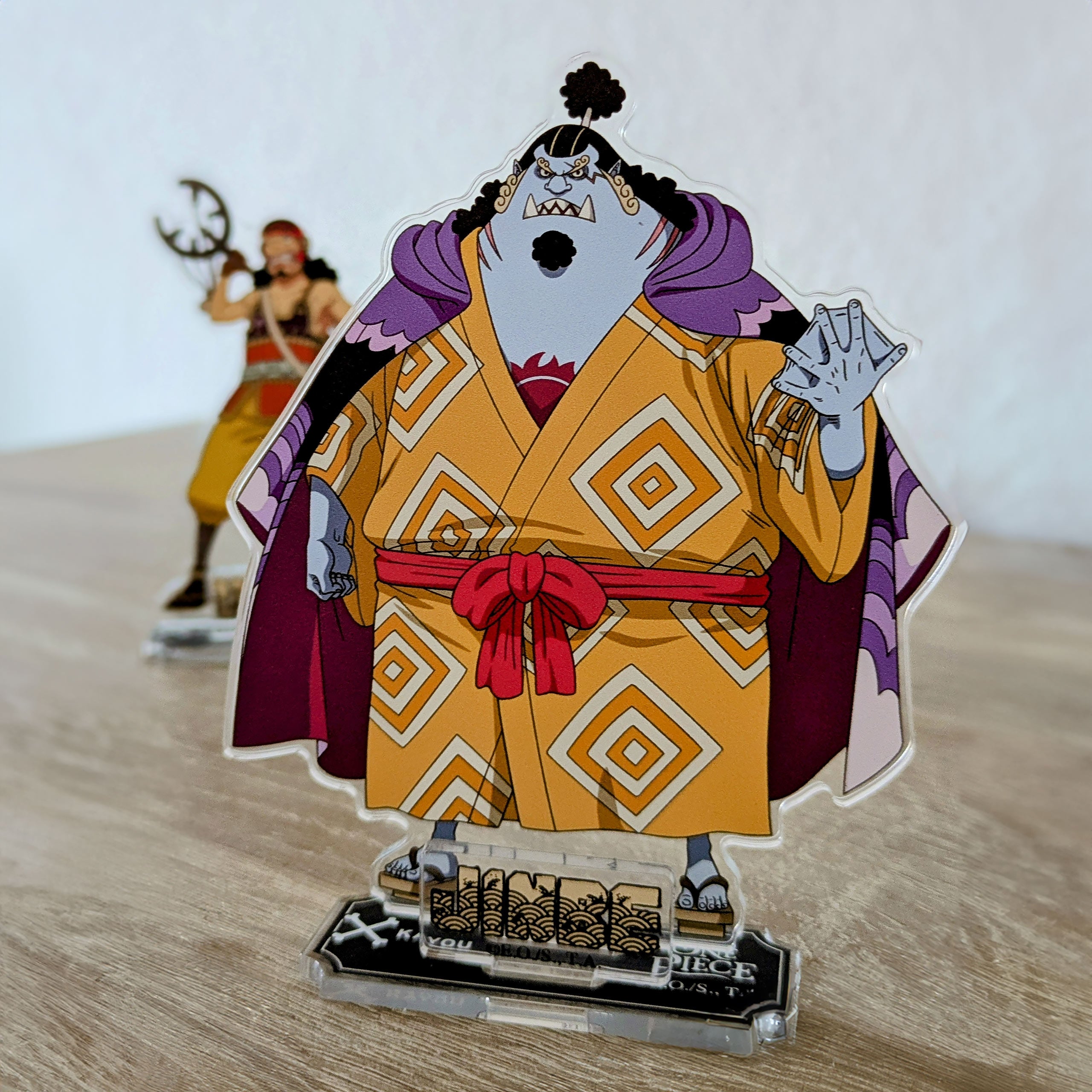 Zdjęcie produktu One Piece - Tajemnicza karta kolekcjonerska z akrylową podstawką
