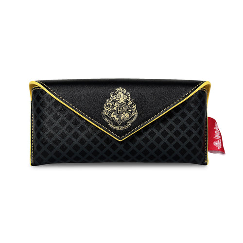 Zdjęcie produktu Harry Potter - Etui na okulary z herbem Hogwartu, czarne