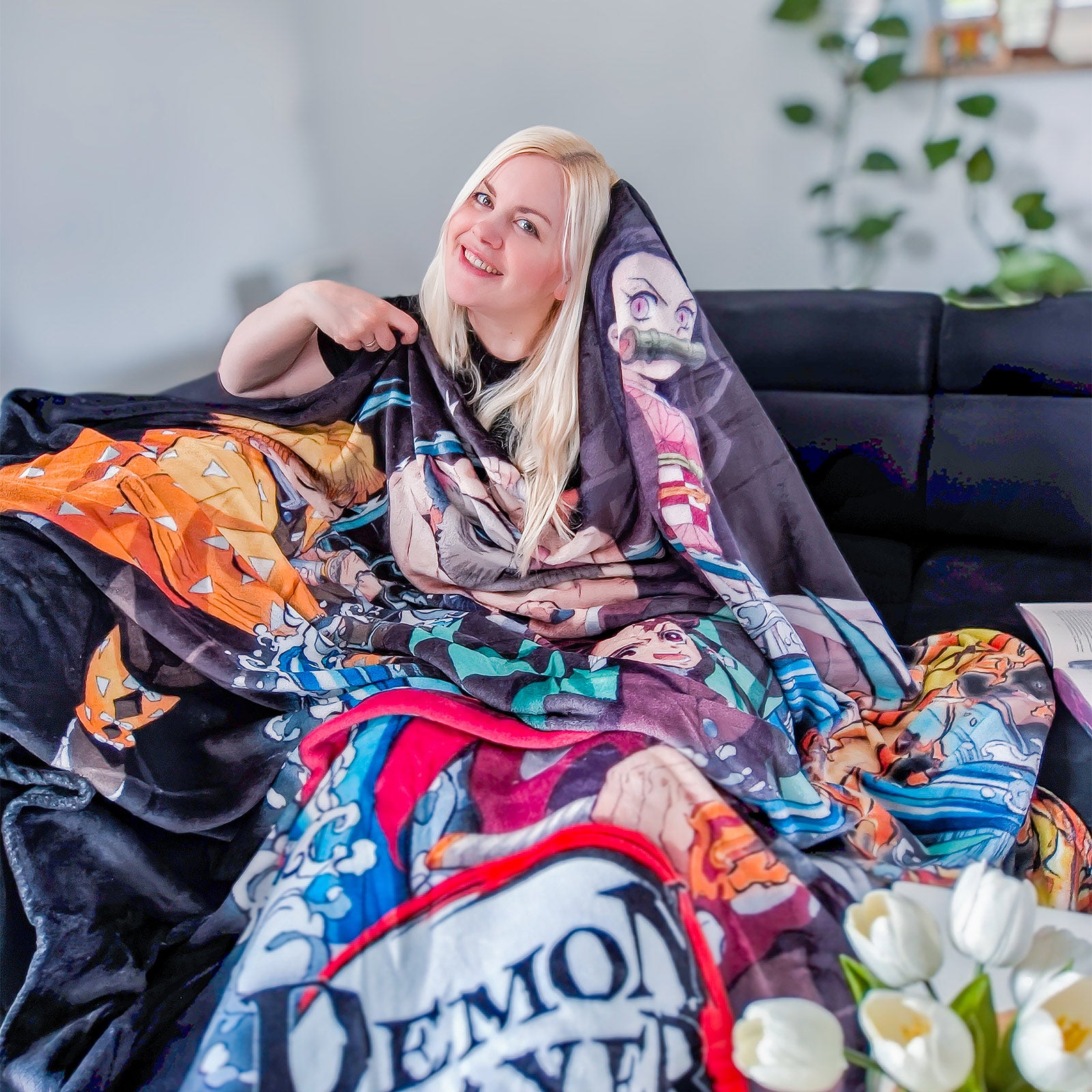 Product image Demon Slayer - Group Fleece Blanket
