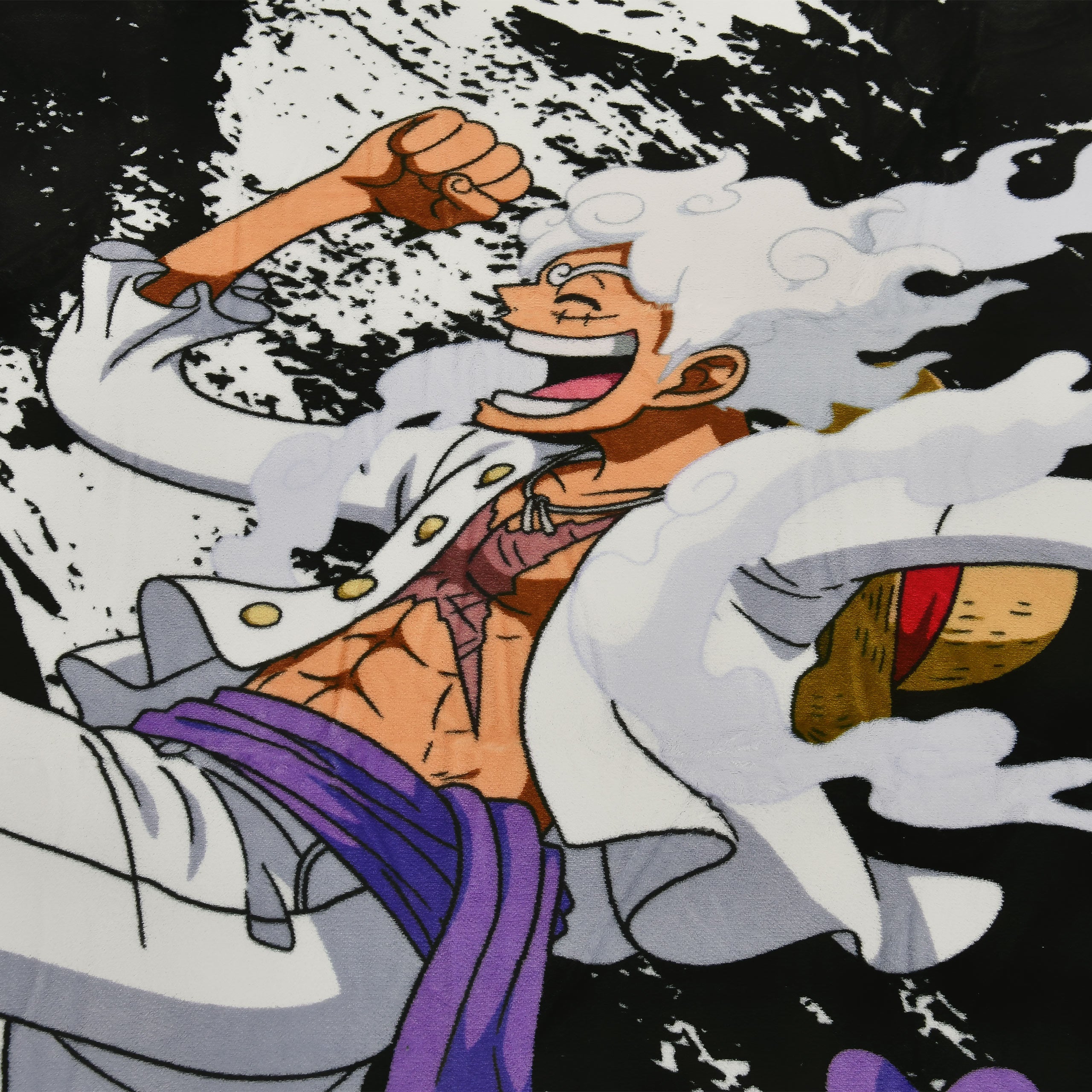 Zdjęcie produktu One Piece: Gear 5 - Monkey D. Luffy Koc z Mikrofibry
