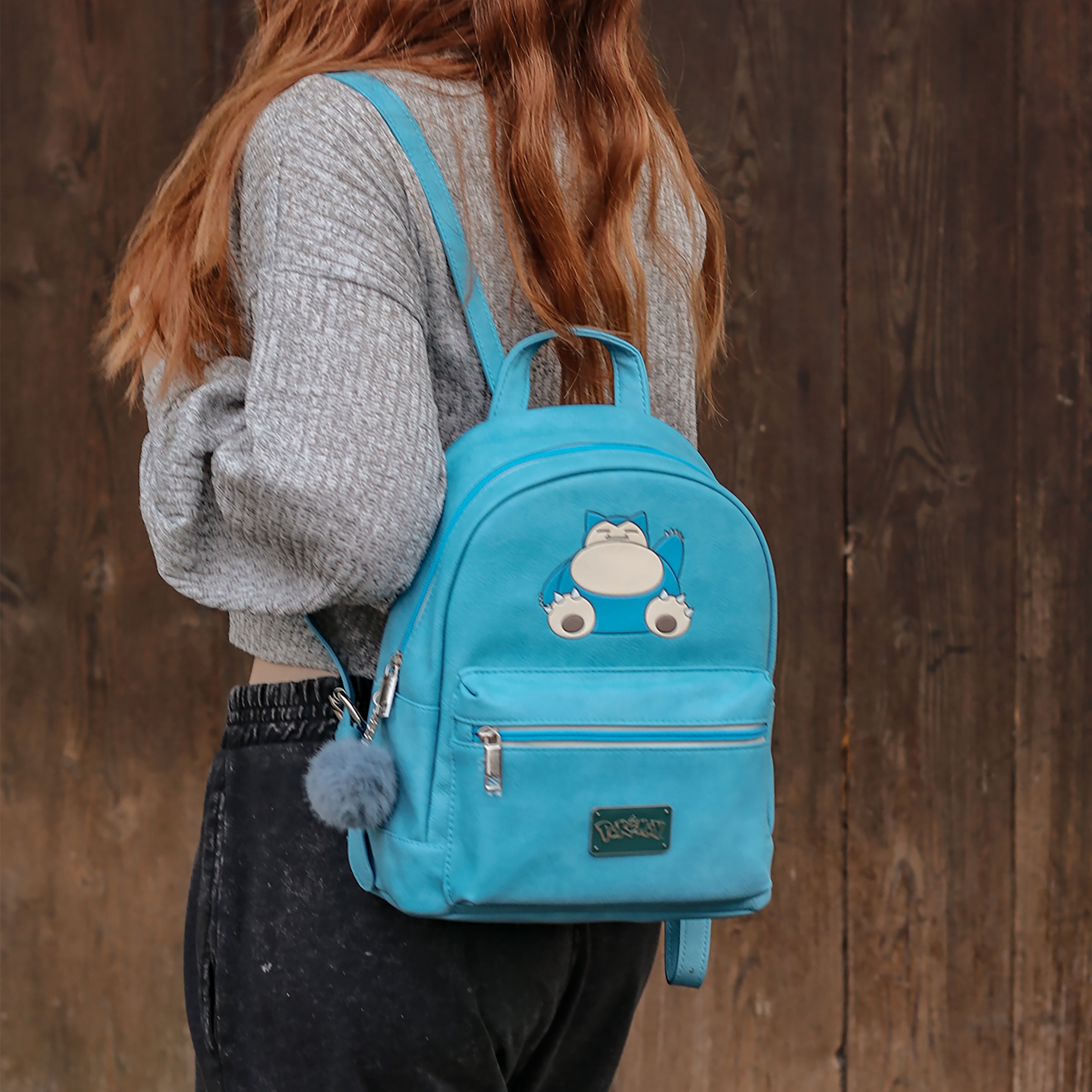 Zdjęcie produktu Pokemon - Śpiący Snorlax mini plecak niebieski