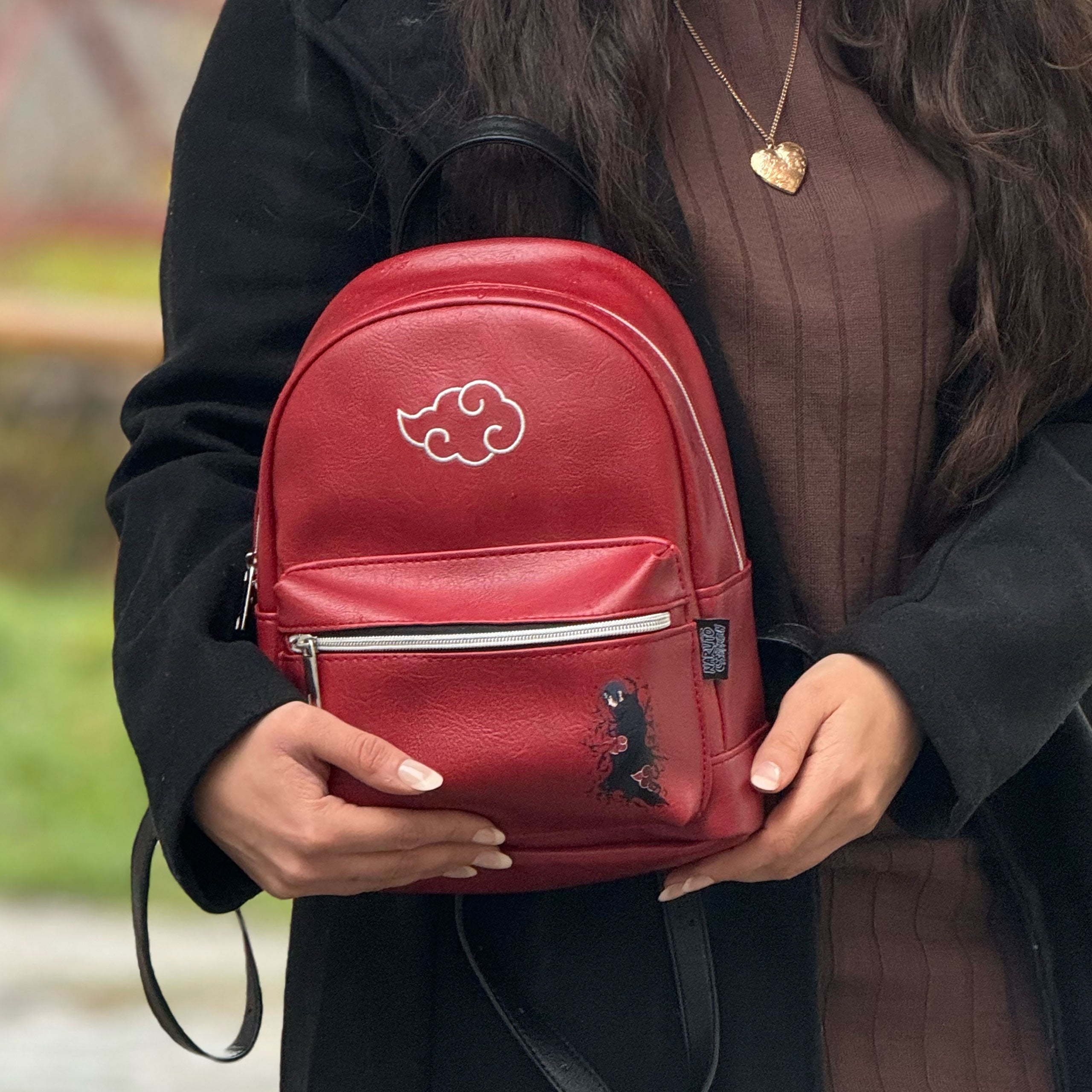 Product image Naruto - Akatsuki Mini Backpack Red