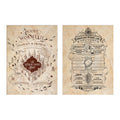 Product image Harry Potter - Marauder's Map and Shopping List Poster 2 Set